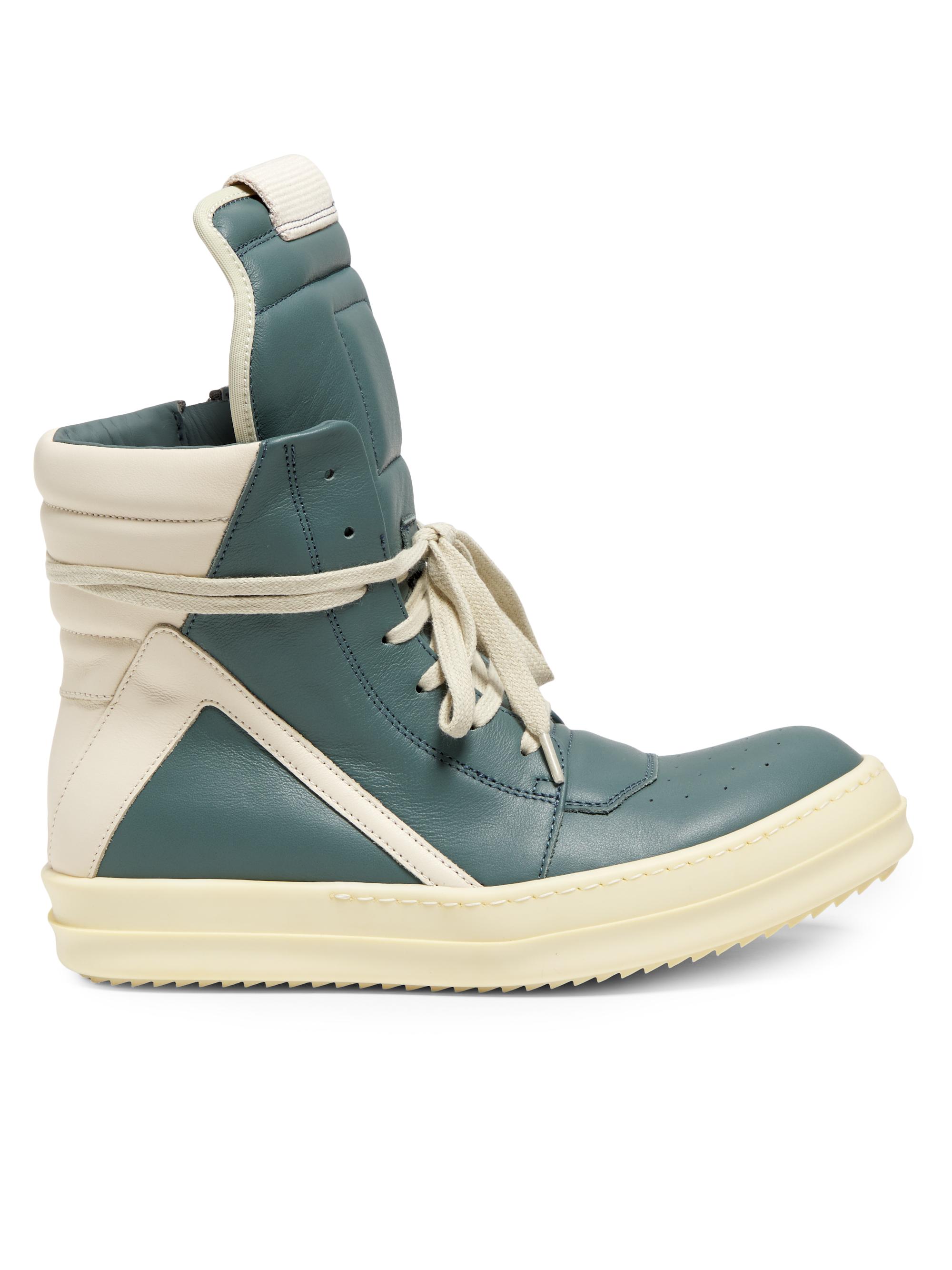 靴 RICK OWENS geobasket Rick Owens Geobasket Leather High-Top Sneakers | Saks Fifth Avenue