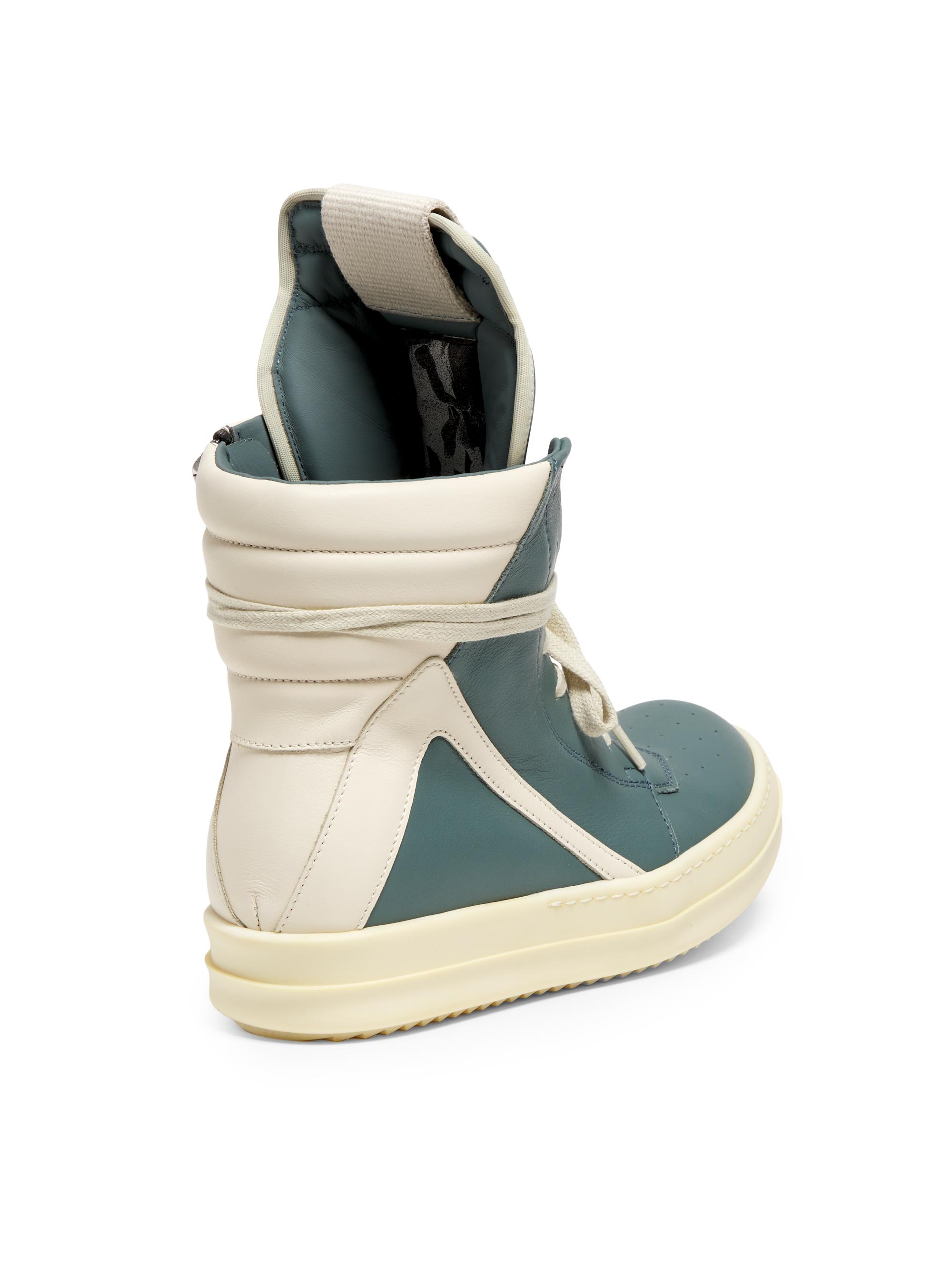 Rick Owens Geobasket Leather High-Top Sneakers | Saks Fifth Avenue