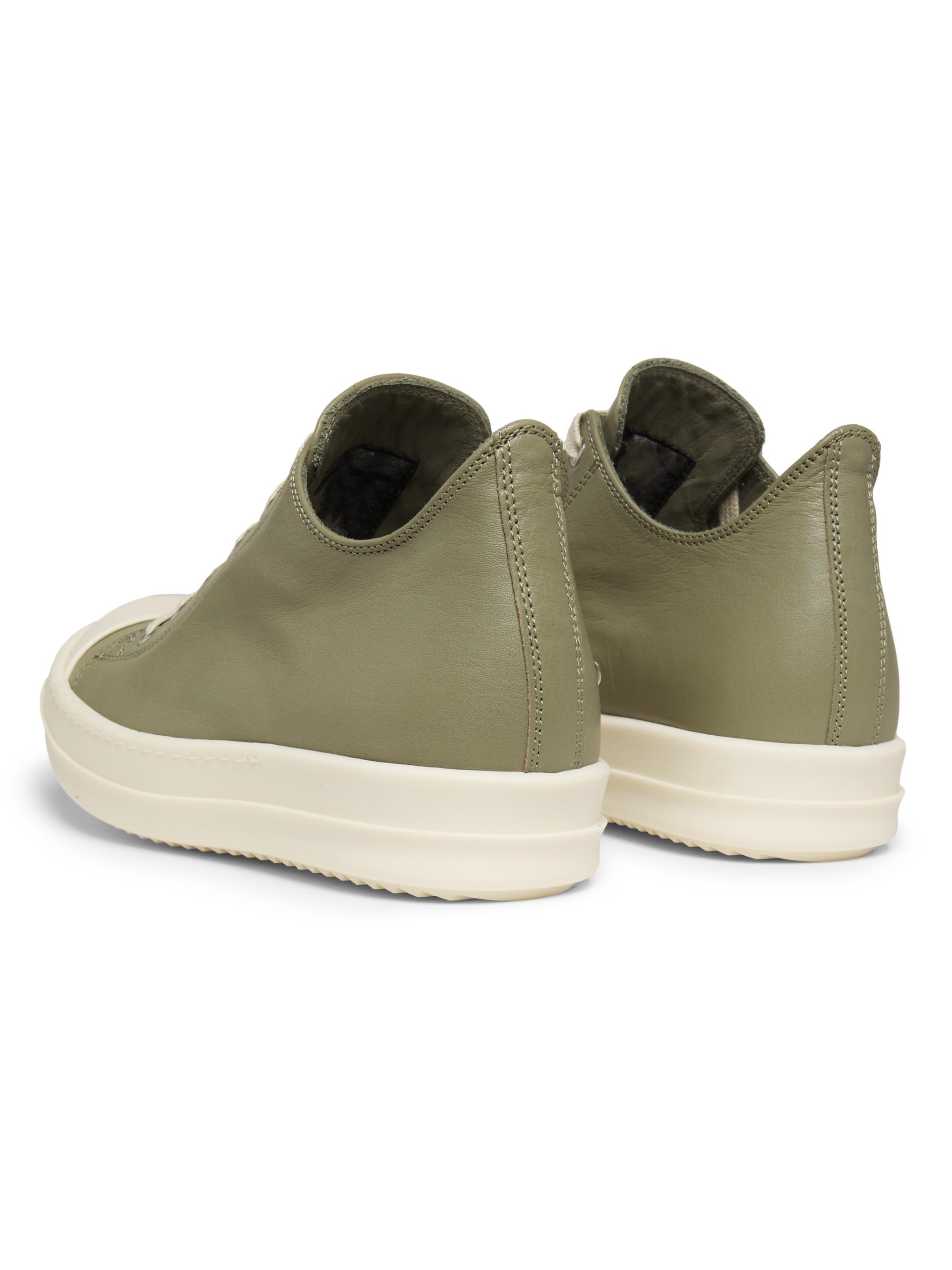 Rick Owens Low Leather Sneakers | Saks Fifth Avenue