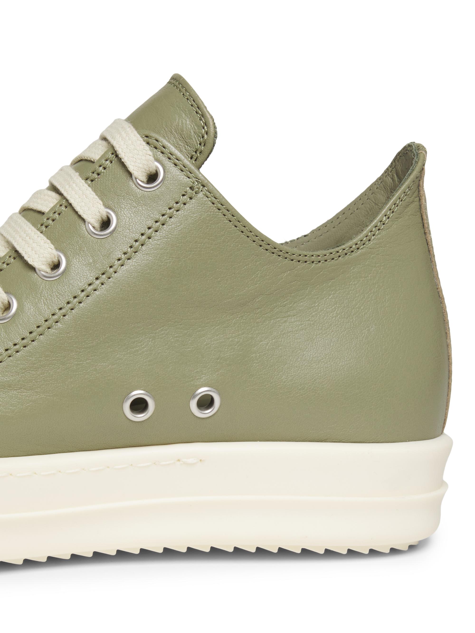 Rick Owens Low Leather Sneakers | Saks Fifth Avenue