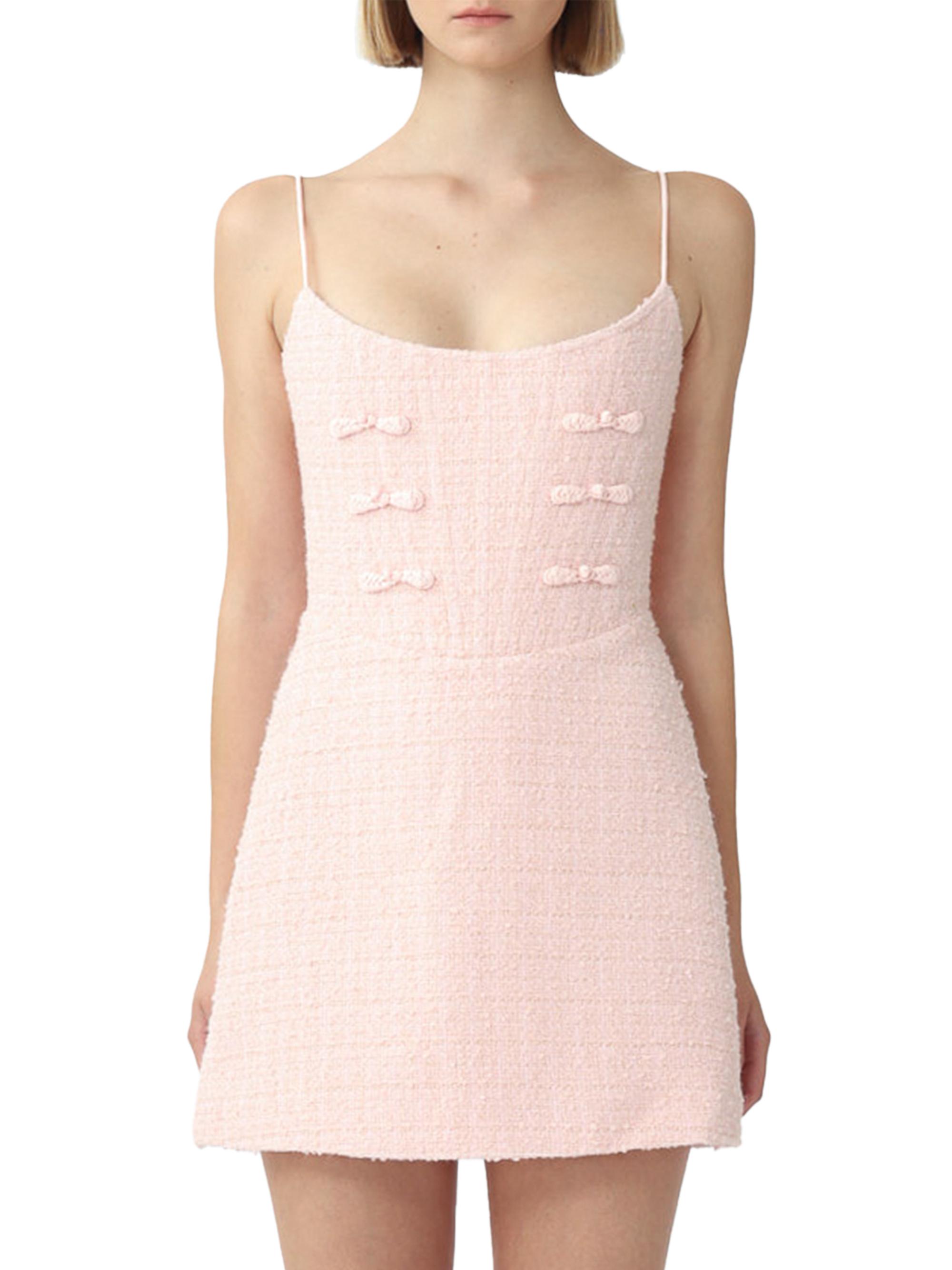 Sau Lee Andi Tweed Sleeveless A-Line Minidress | Saks Fifth Avenue