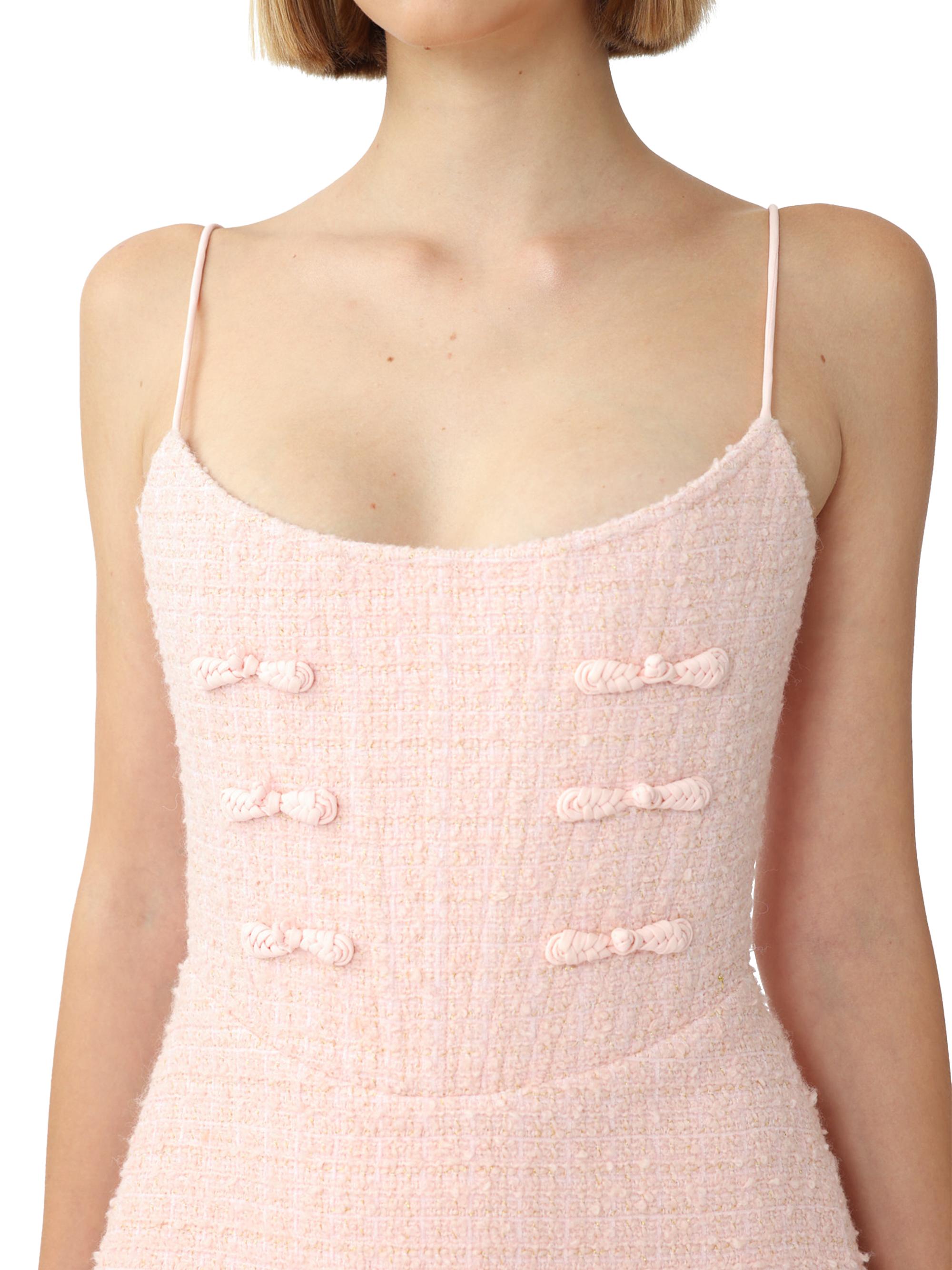 Sau Lee Andi Tweed Sleeveless A-Line Minidress | Saks Fifth Avenue