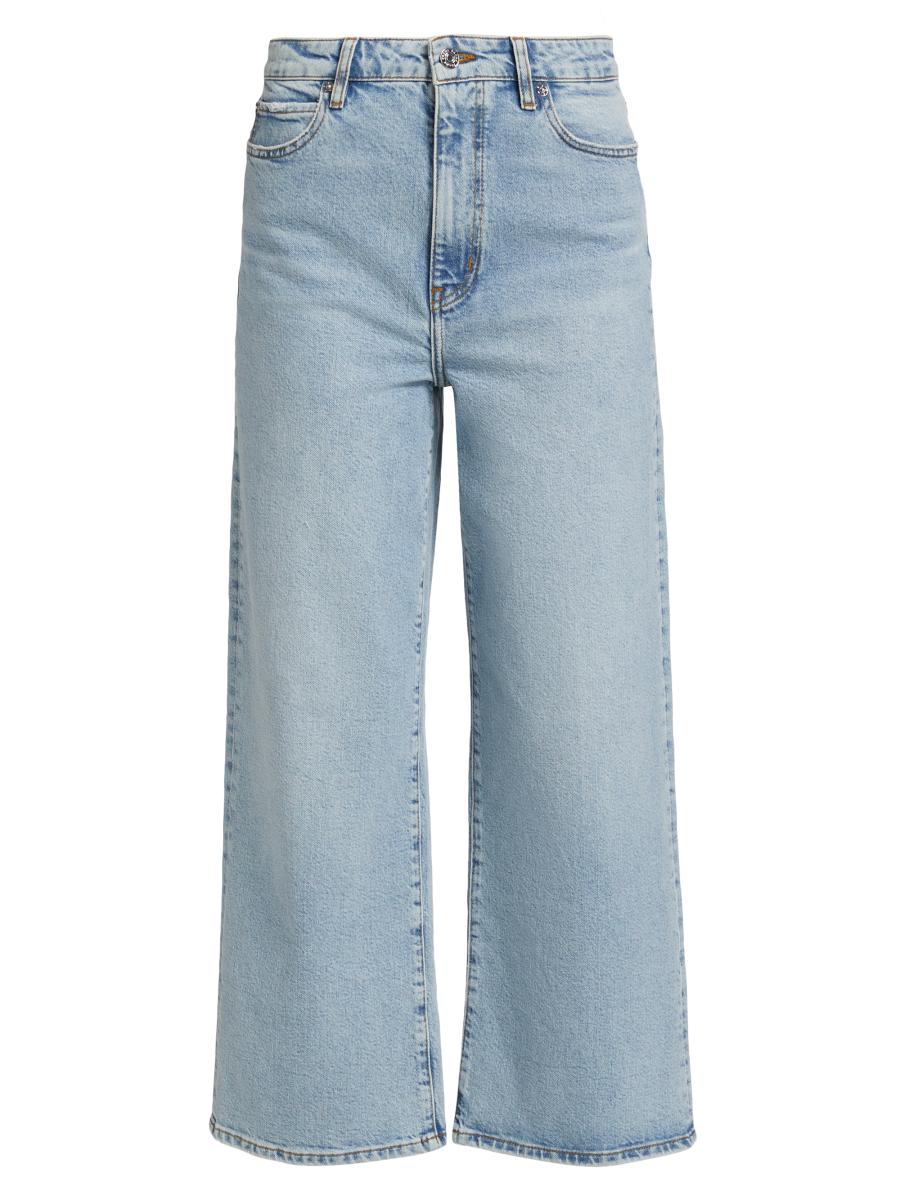 Shop Frame Wide Mid-Rise Jeans | Saks Fifth Avenue Shop Frame Wide Mid-Rise Jeans | Saks Fifth Avenue