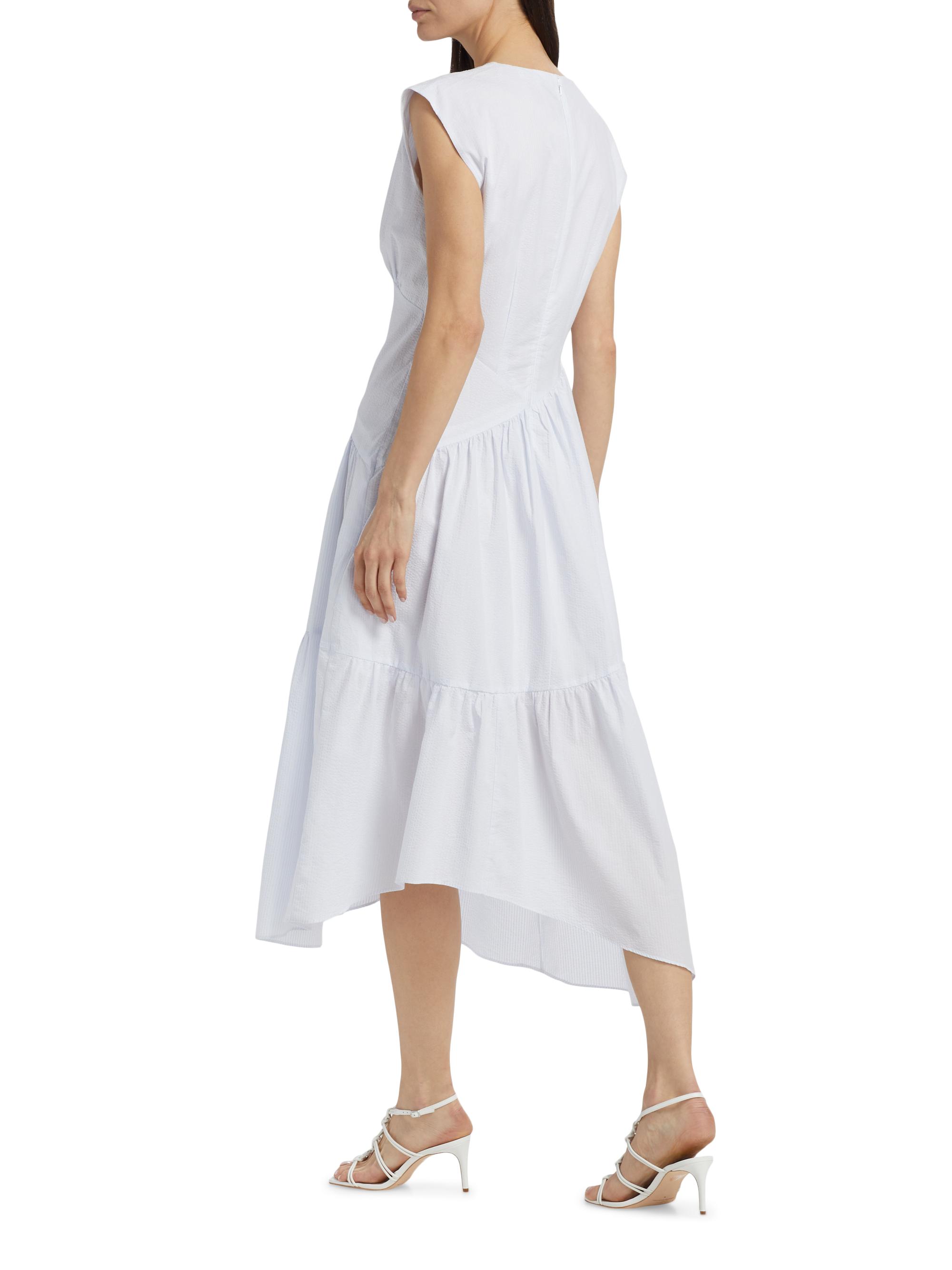 knee length dresses for ladies Gathered Seam Dress  Augusta Twenty