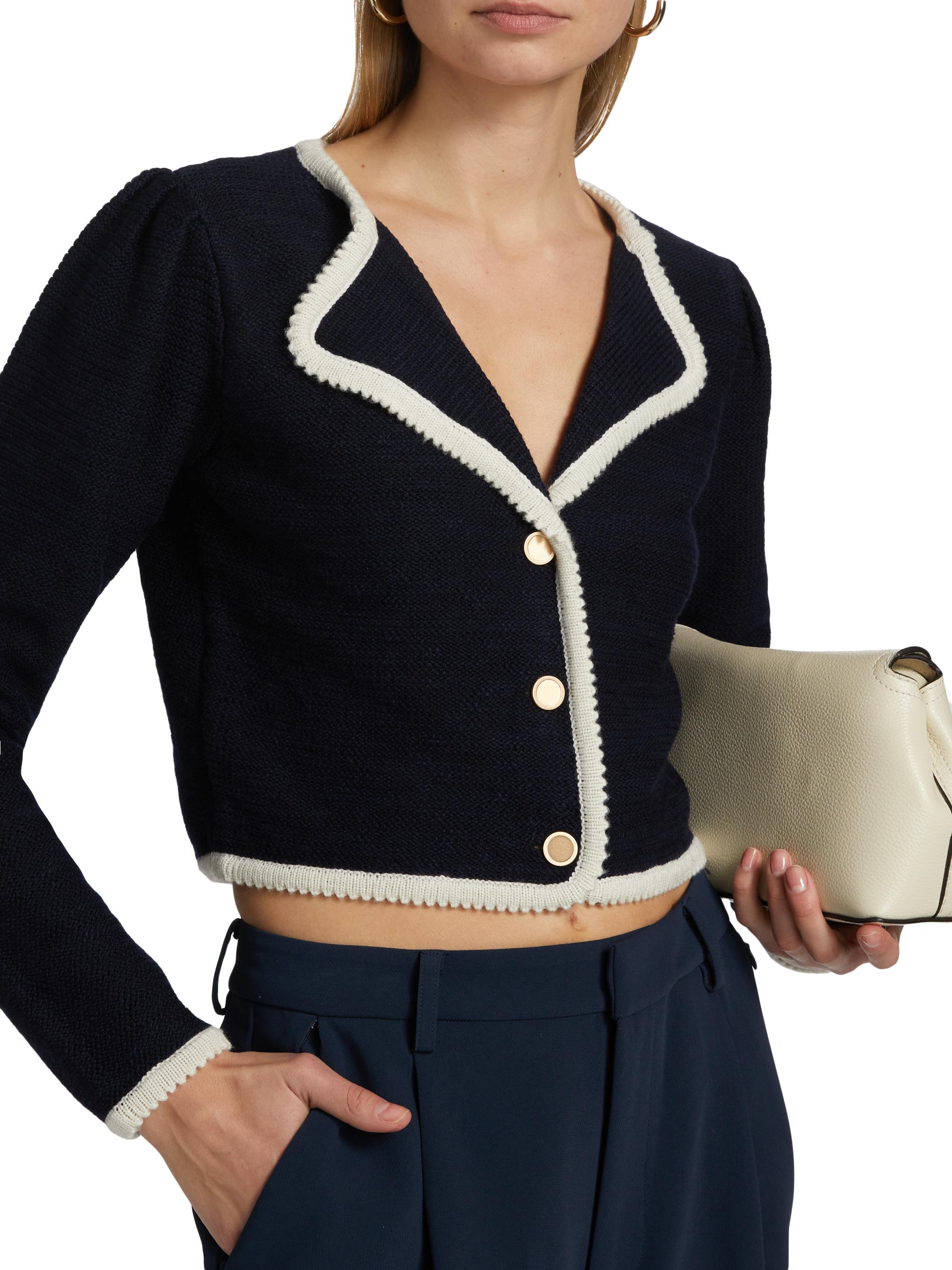 FRAME The Corded Cardigan | Saks Fifth Avenue