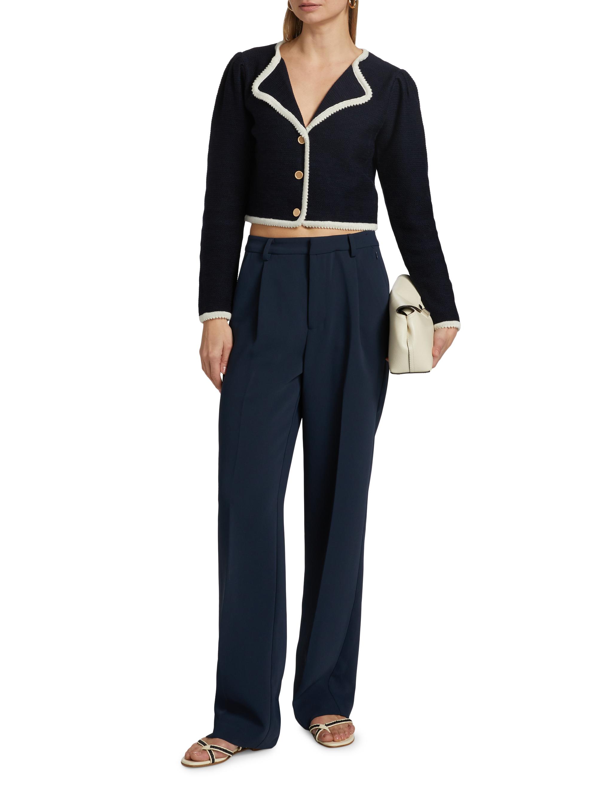 【にこにこ】SAKS FIFTH AVENUE カーディガン trim_fce_item66d18bc847dc9.jpg