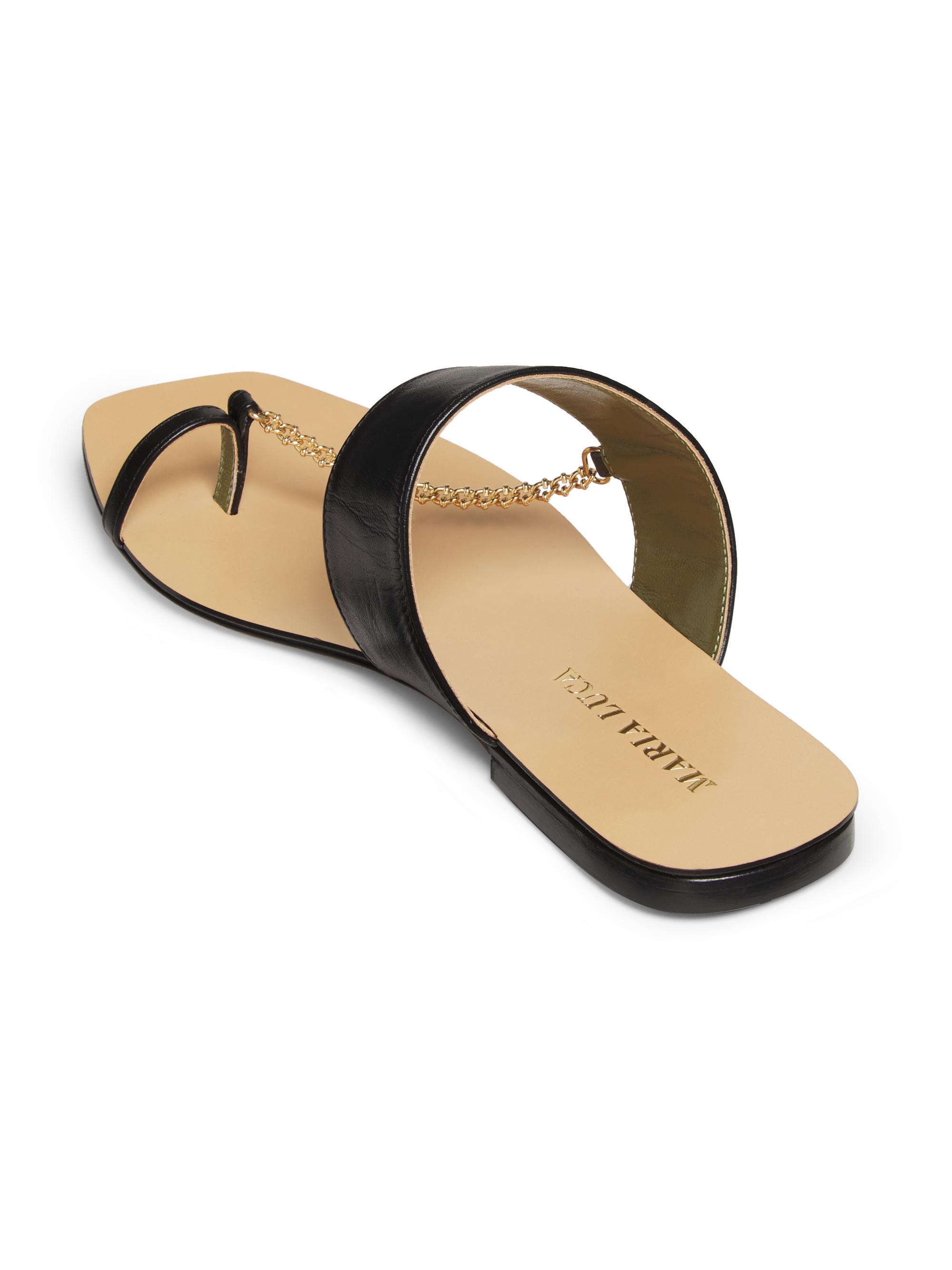 Maria Luca Melide Capri Leather Sandals | Saks Fifth Avenue