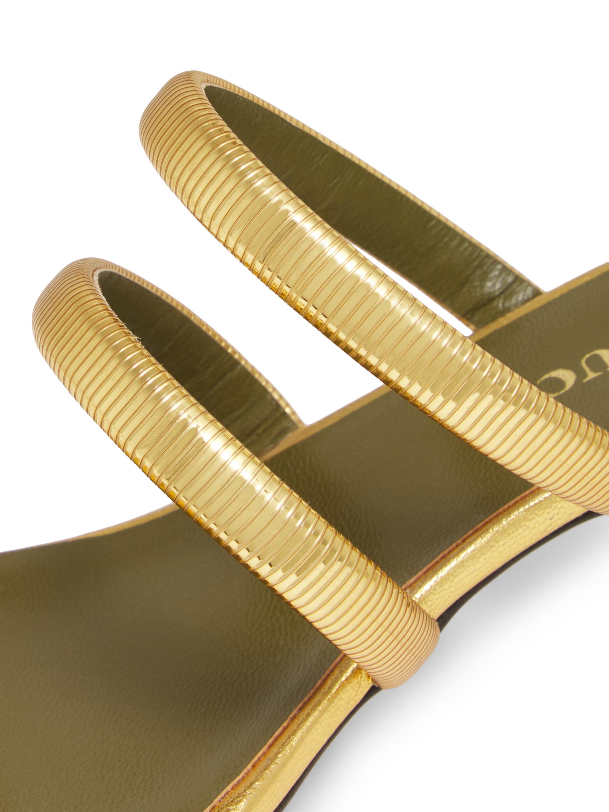 Maria Luca Modia 60MM Leather Sandals | Saks Fifth Avenue