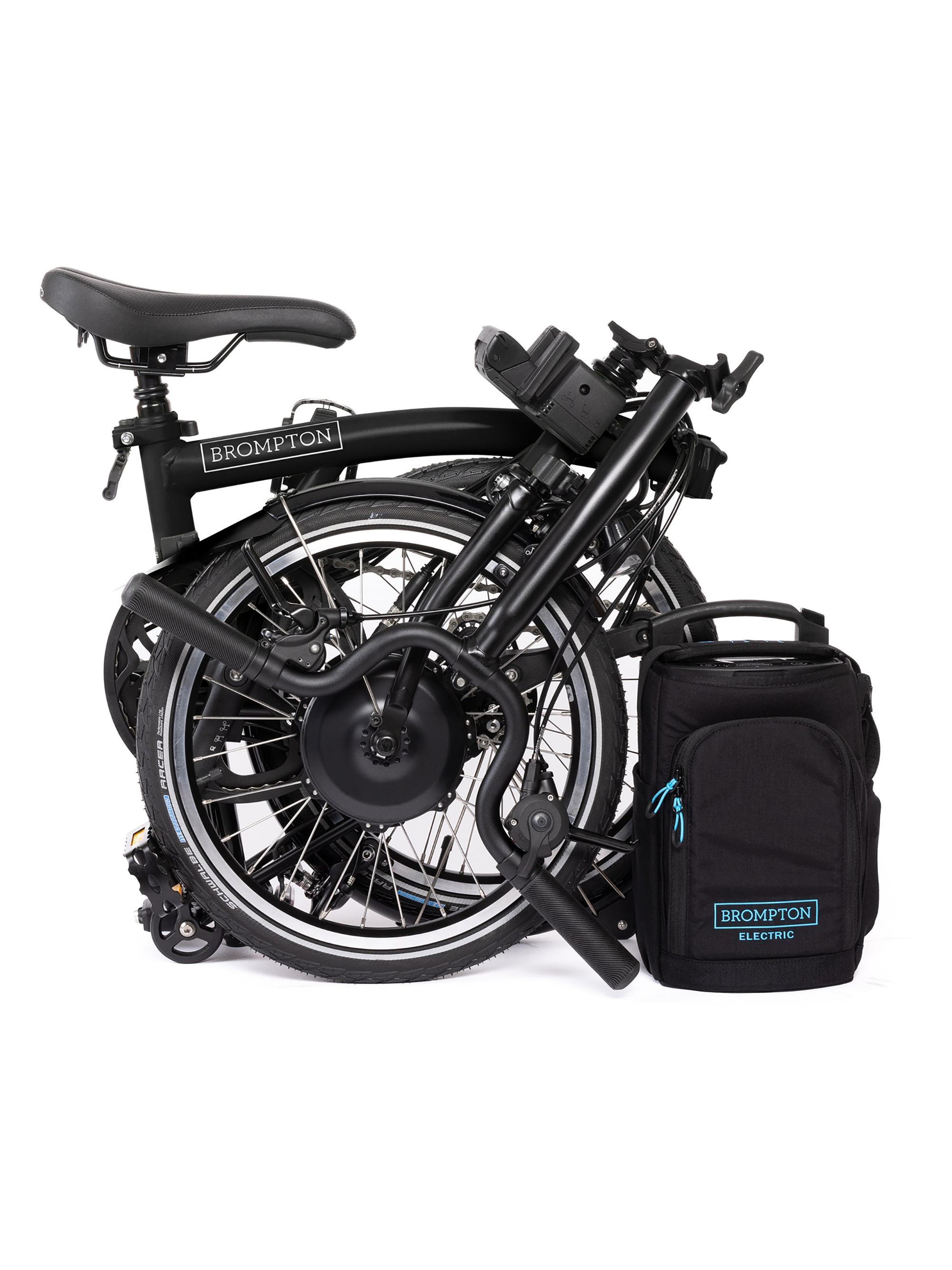 Brompton Bikes Electric C Line 12 Speed Mid Handlebar Folding