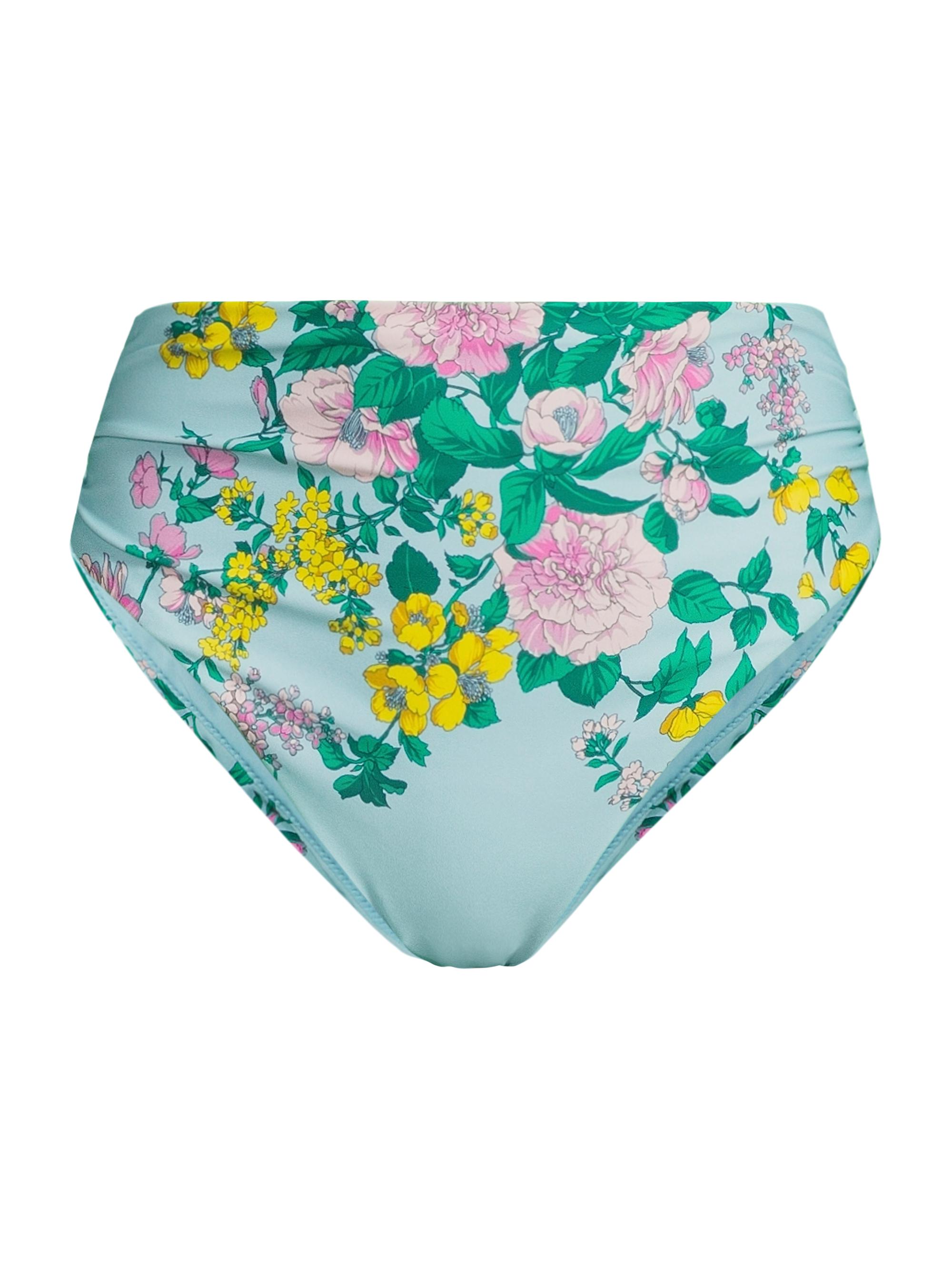 Kobi Halperin Women's Scarlett Floral Jersey Bikini Bottom - Capri Multi