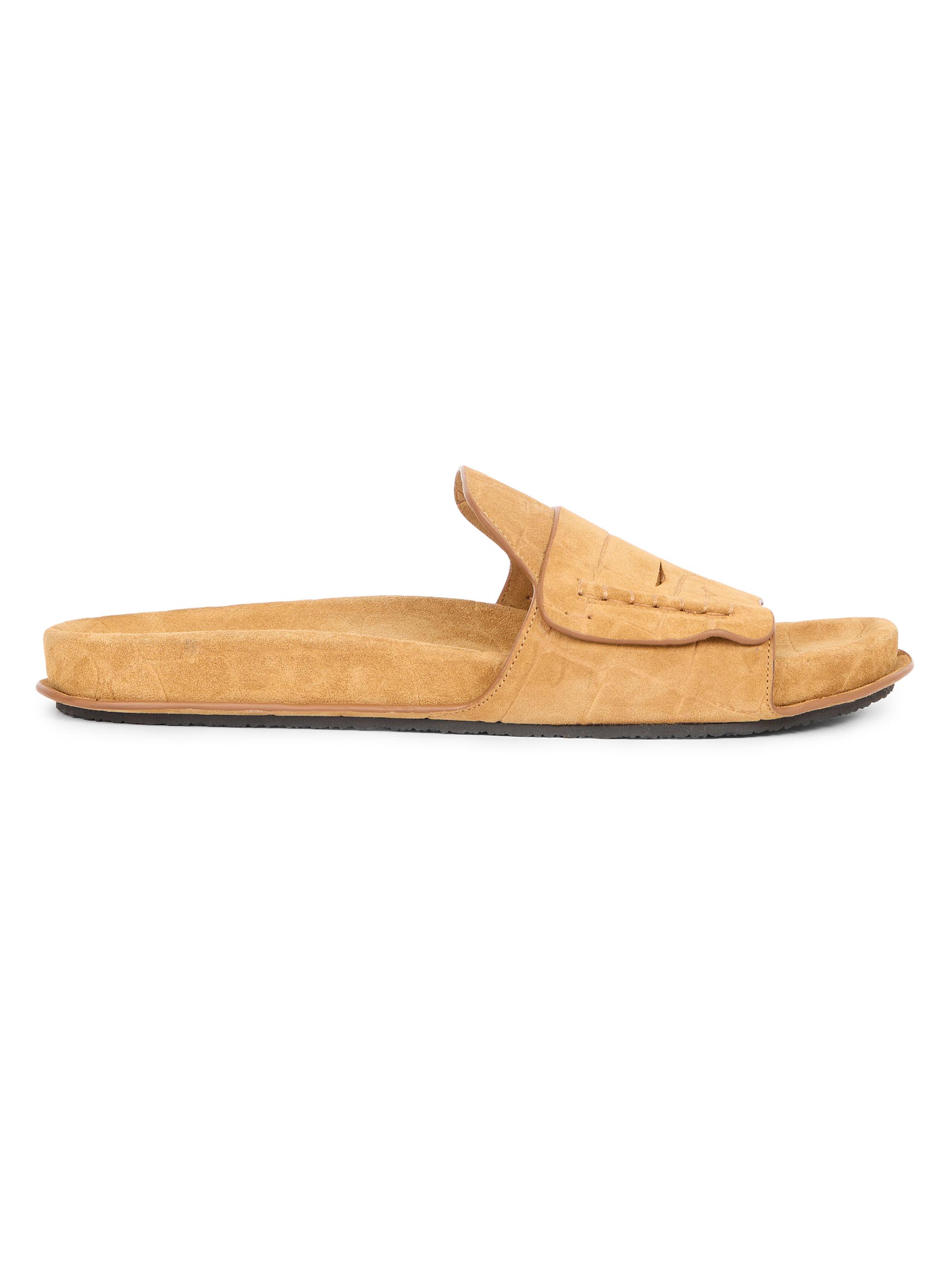 Jacquemus Men's Les Sandales Mocassin - Camel