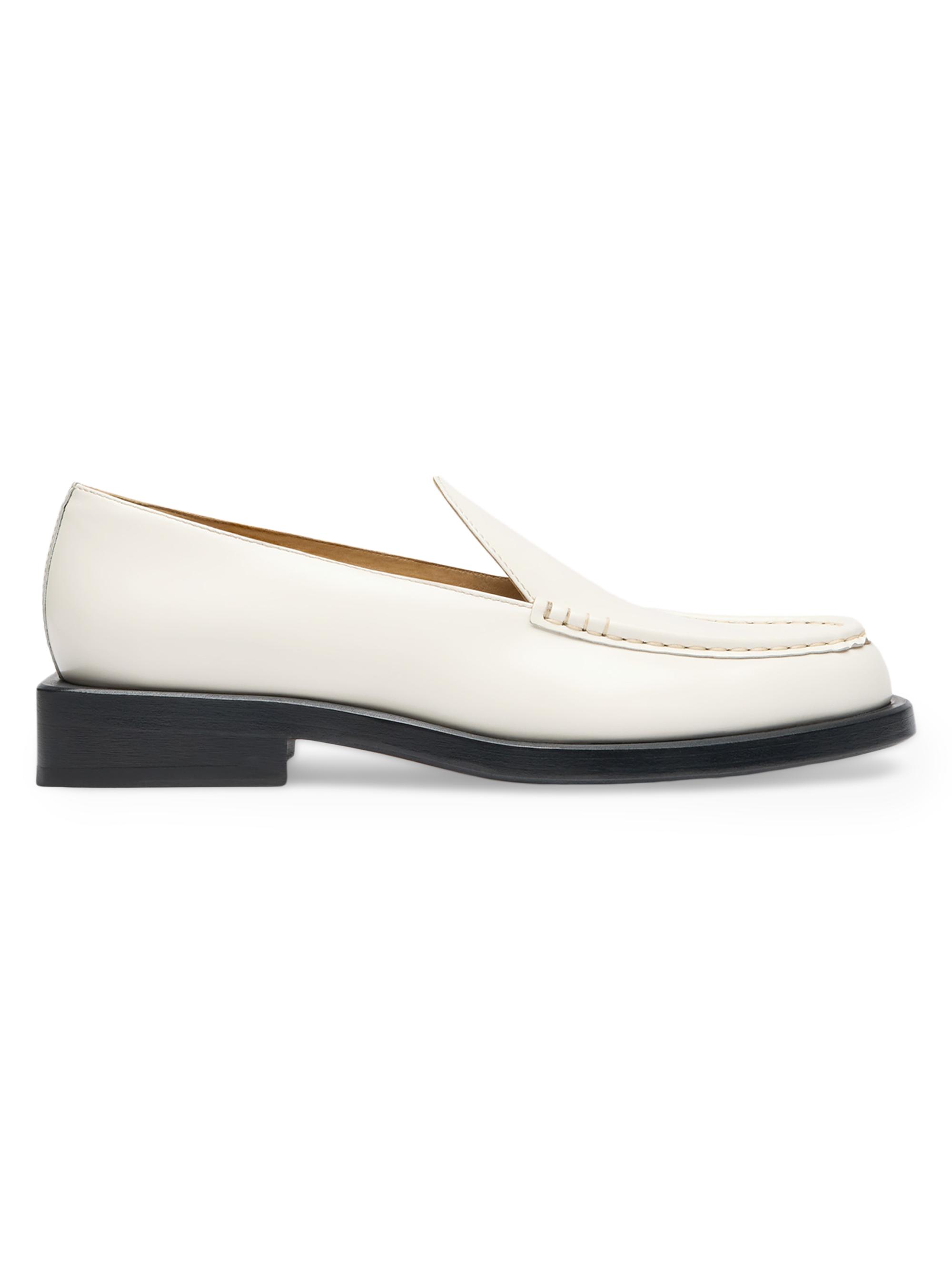 Jacquemus Men's Les Moccasins Leather Loafers - Off White