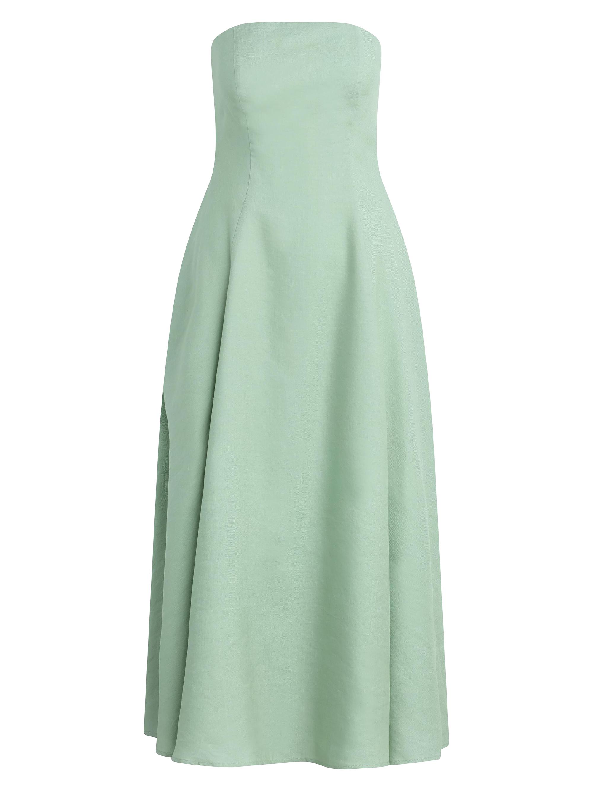Favorite Daughter Women's The Favorite Strapless Maxi Dress - Light Sage