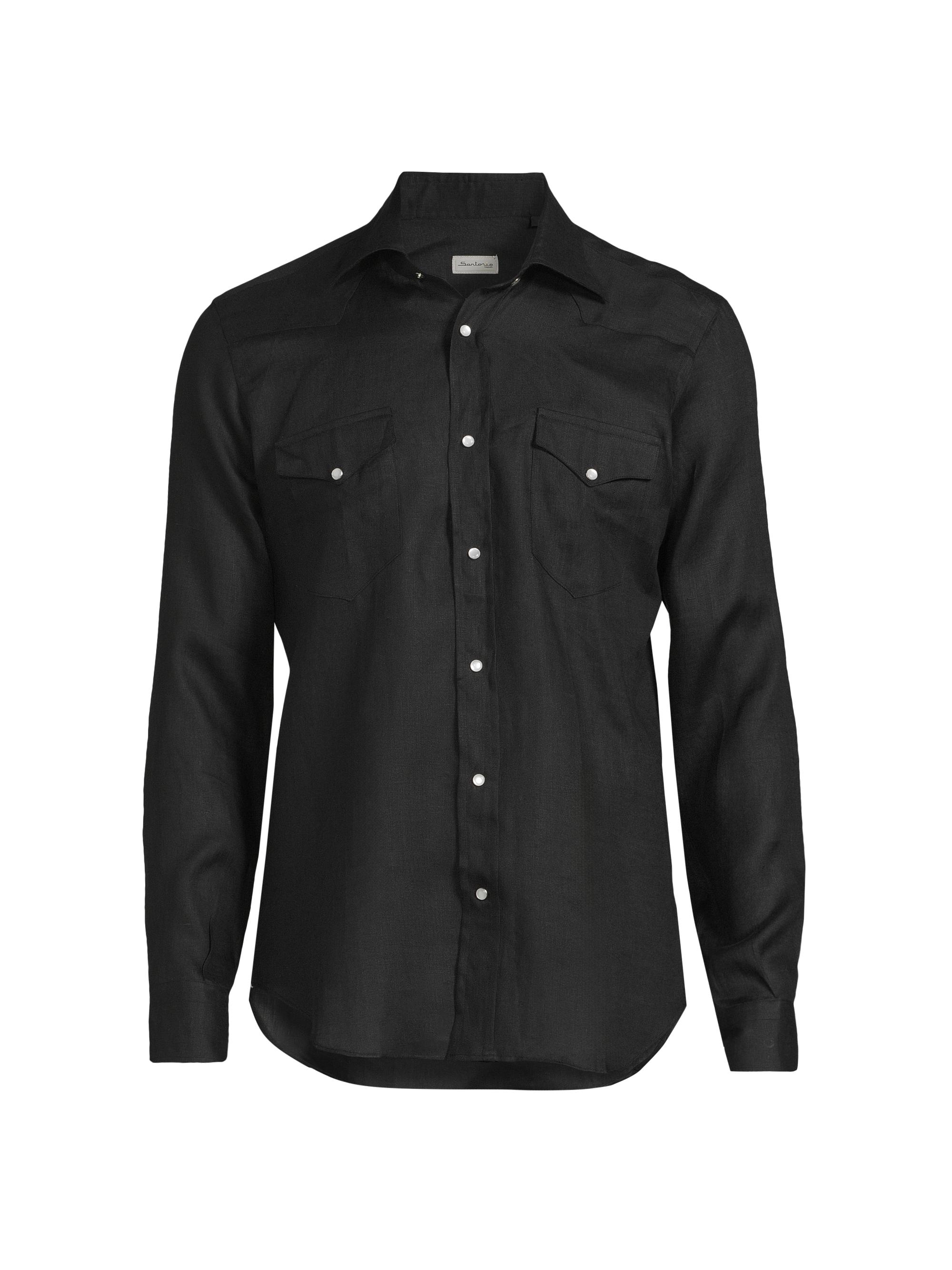 Comme des Garcons SHIRT Nylon Mixed Media Shirt | Saks Fifth Avenue