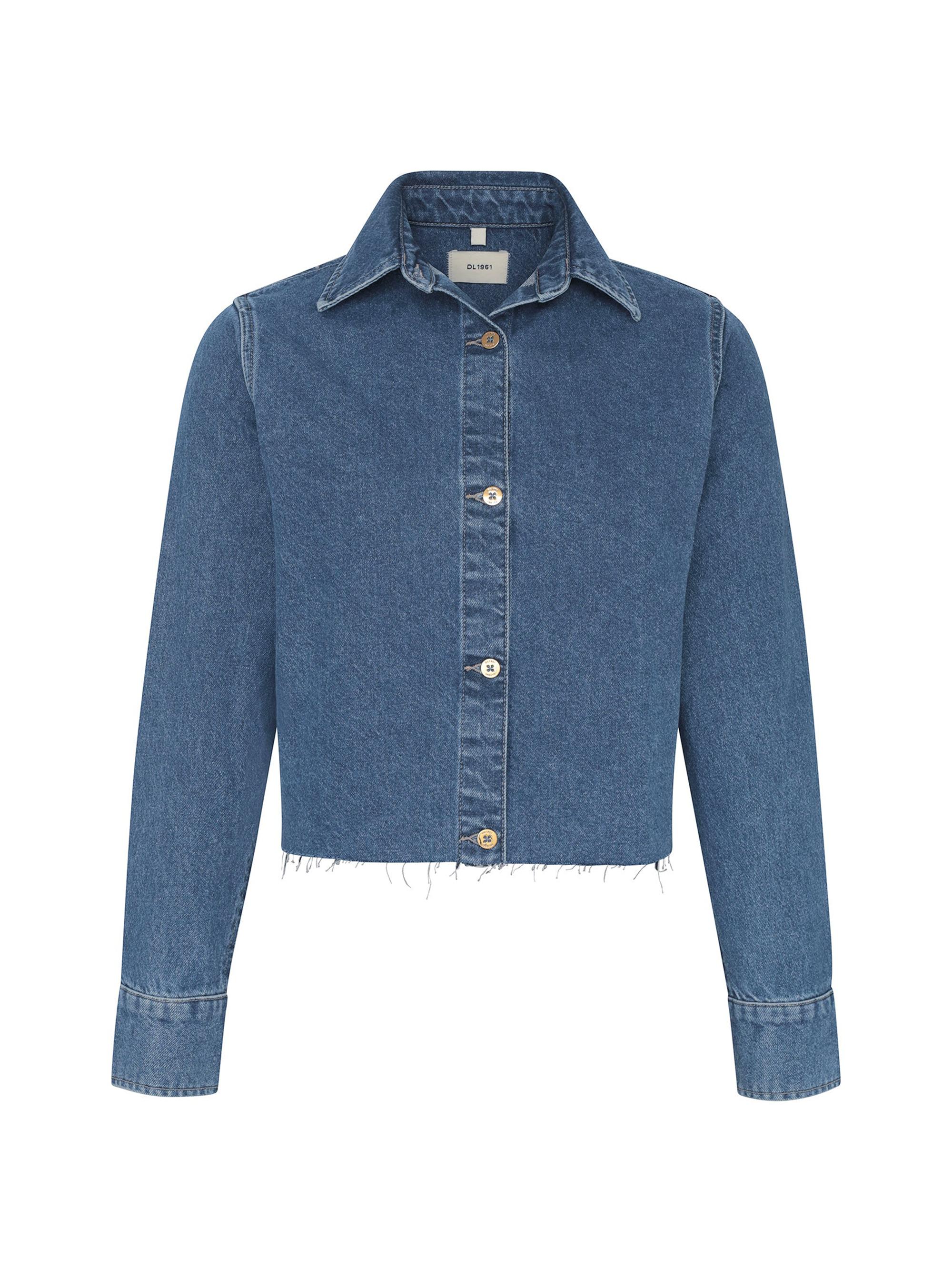 DL1961 Premium Denim Women's Aura Montauk Long Sleeve Denim Shirt - North Beach