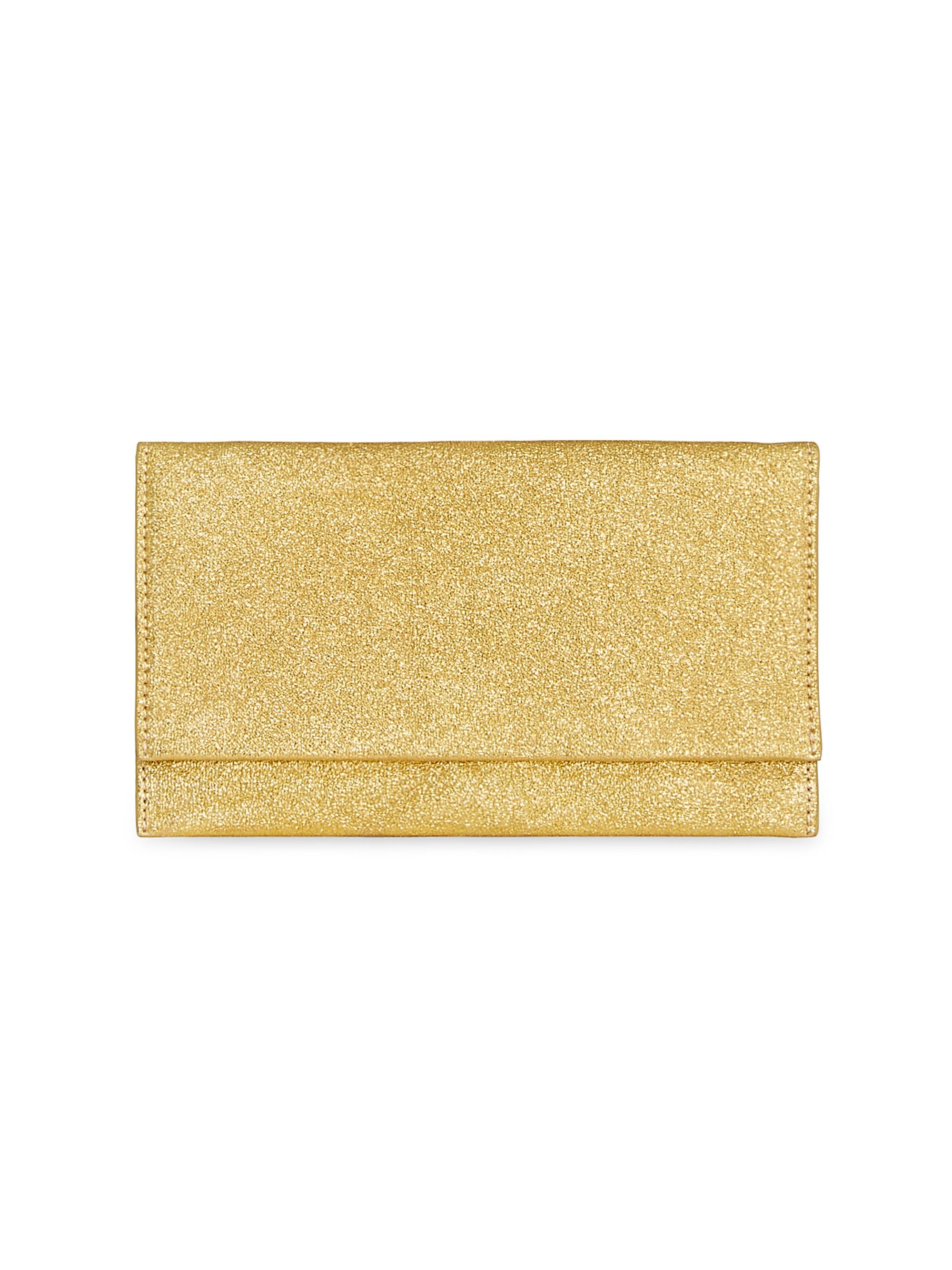 Rebecca Minkoff Women's Faux-Leather Wallet Clutch - Gold