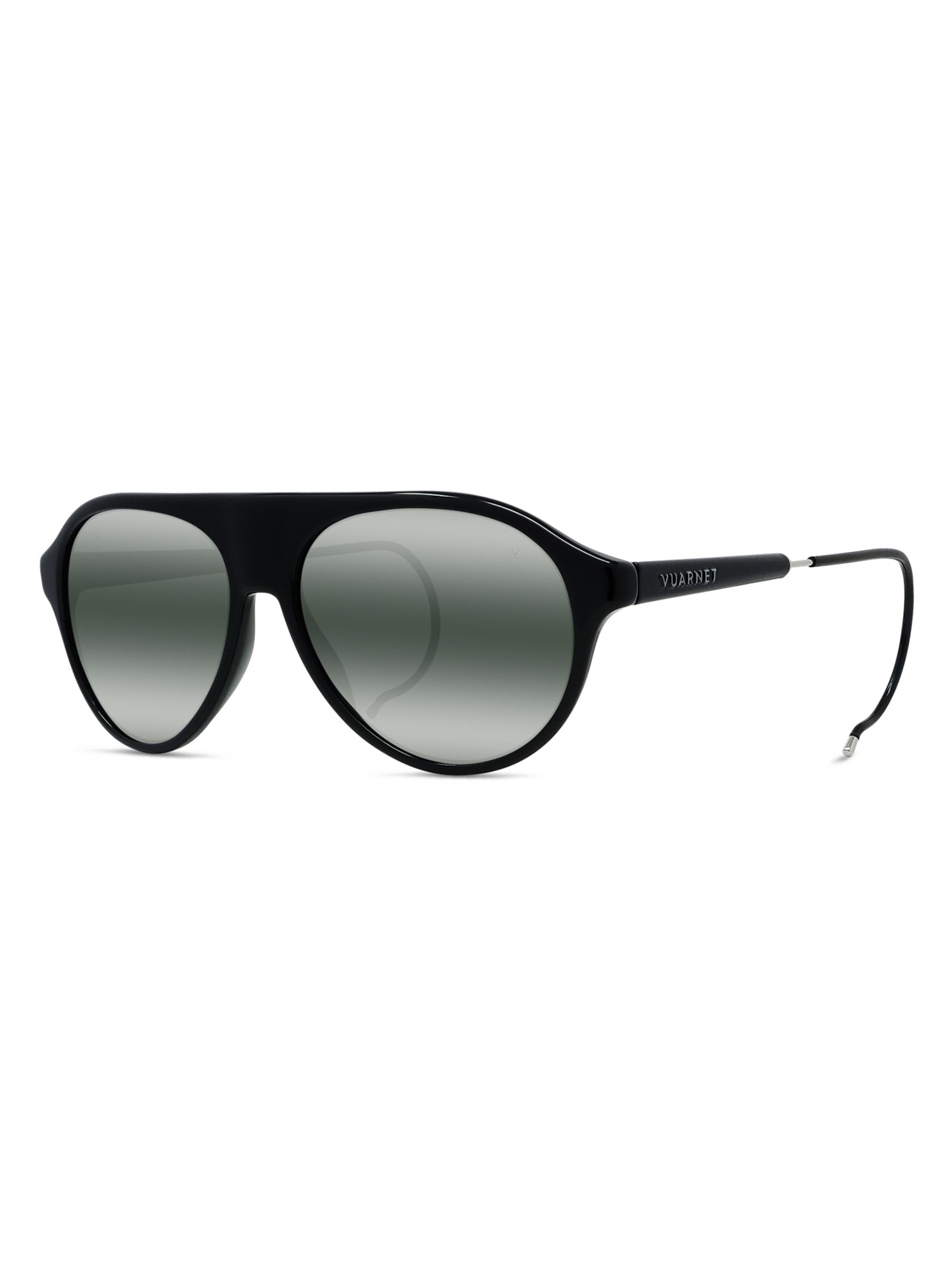 Vuarnet Men's Lifestyle Alpine 59MM Pilot Sunglasses - Black Grey