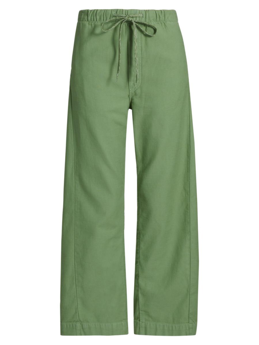 Shop Mother The Drawn Half-Pipe Cotton Pants | Saks Fifth Avenue Shop Mother The Drawn Half-Pipe Cotton Pants | Saks Fifth Avenue