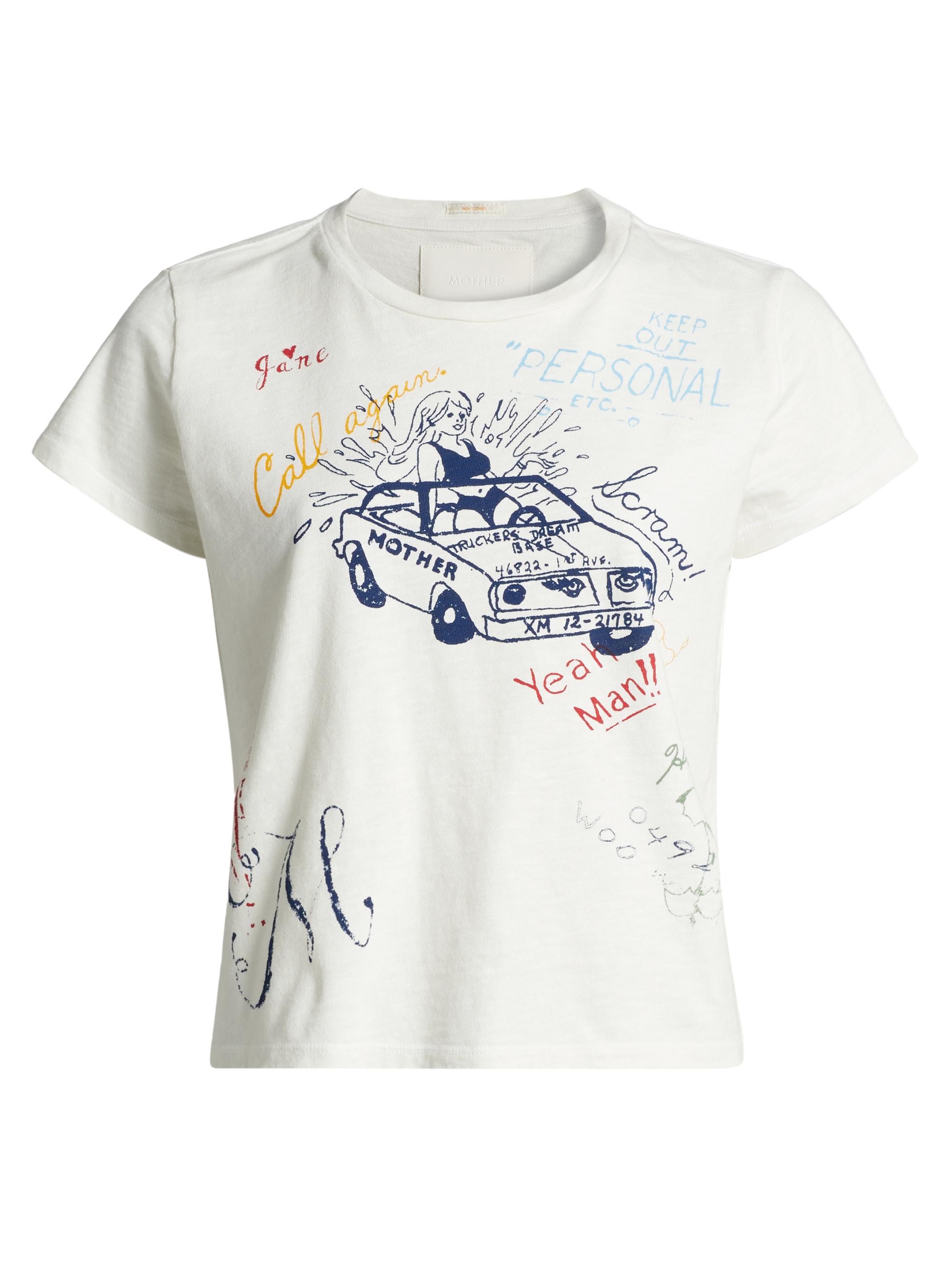 Mother Women's The Lil Sinful Cotton T-Shirt - Keep Out