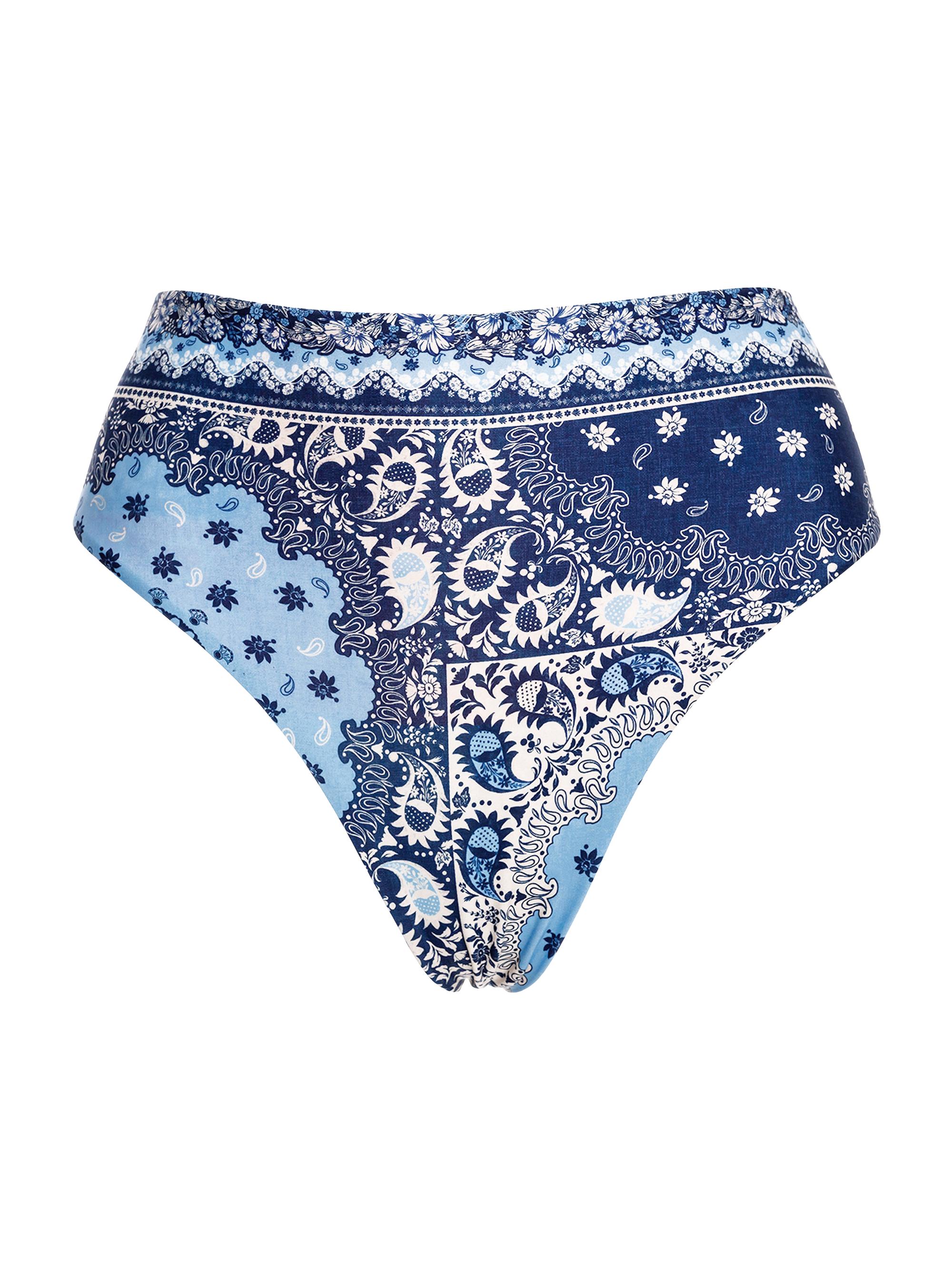 Agua Bendita Women's Penelope Atma High-Rise Bikini Bottom