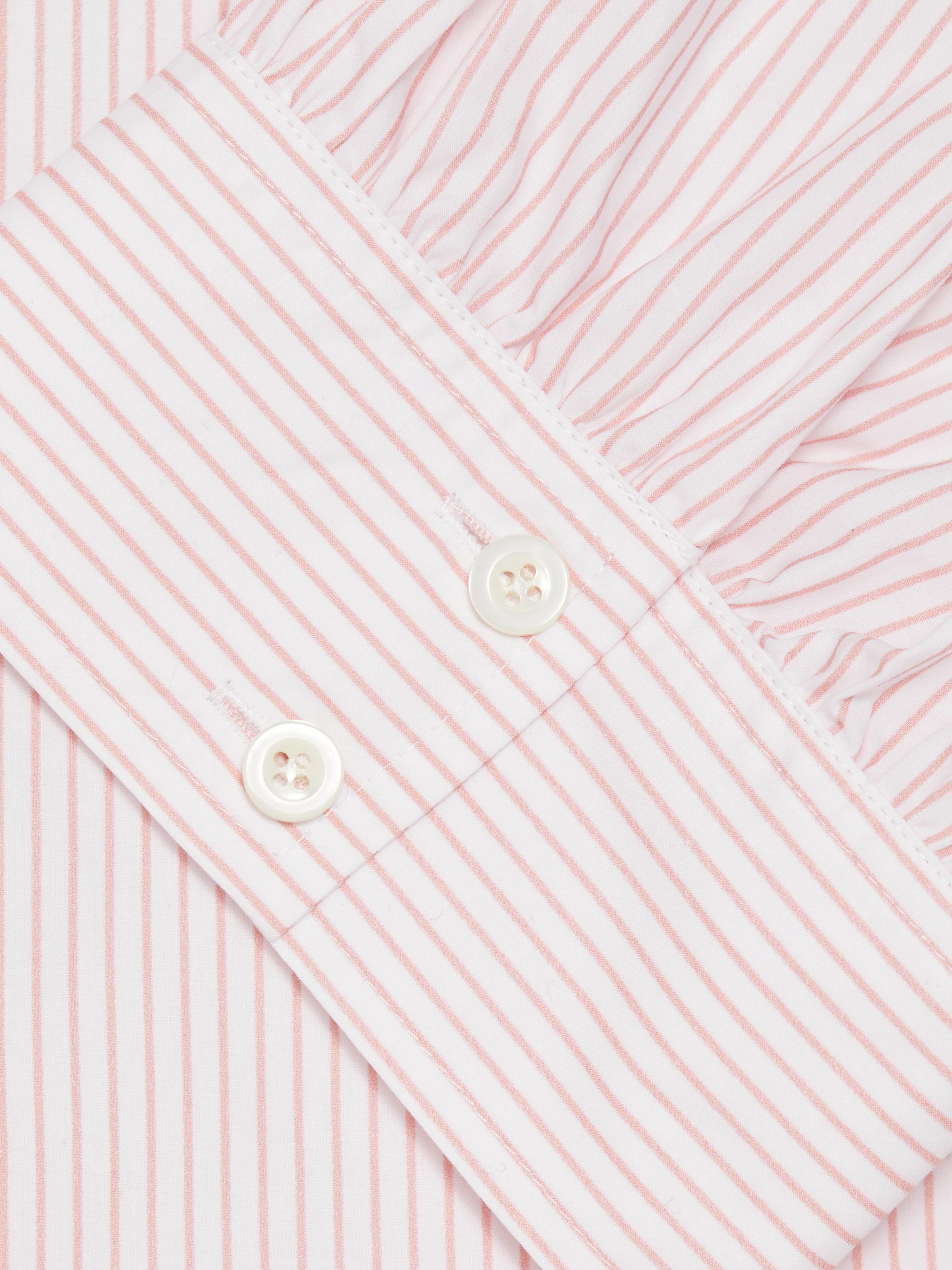 FRAME V-Neck Popover Cotton Top | Saks Fifth Avenue