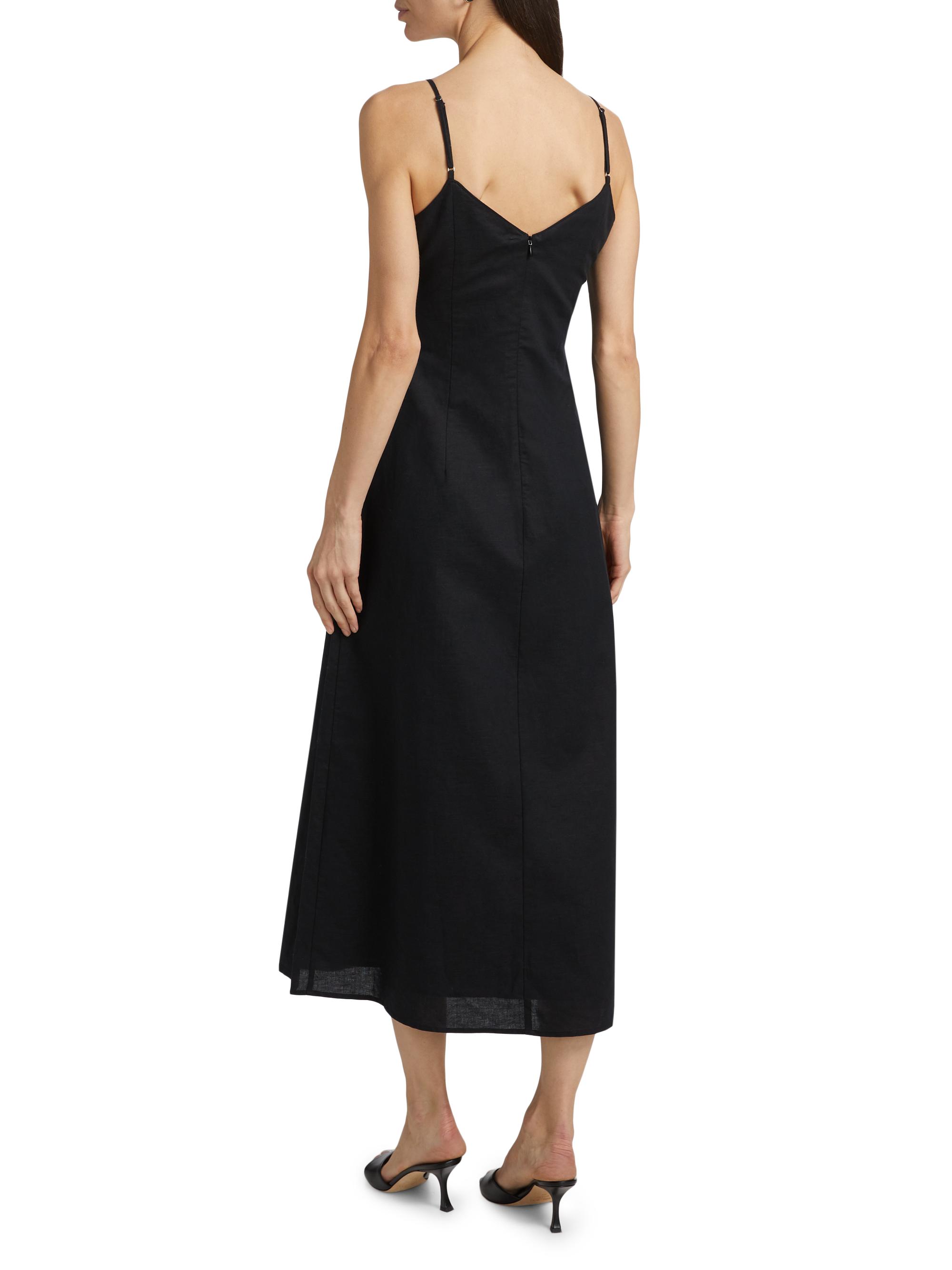 piazza roma linen dress Every Reason Linen Mini Dress