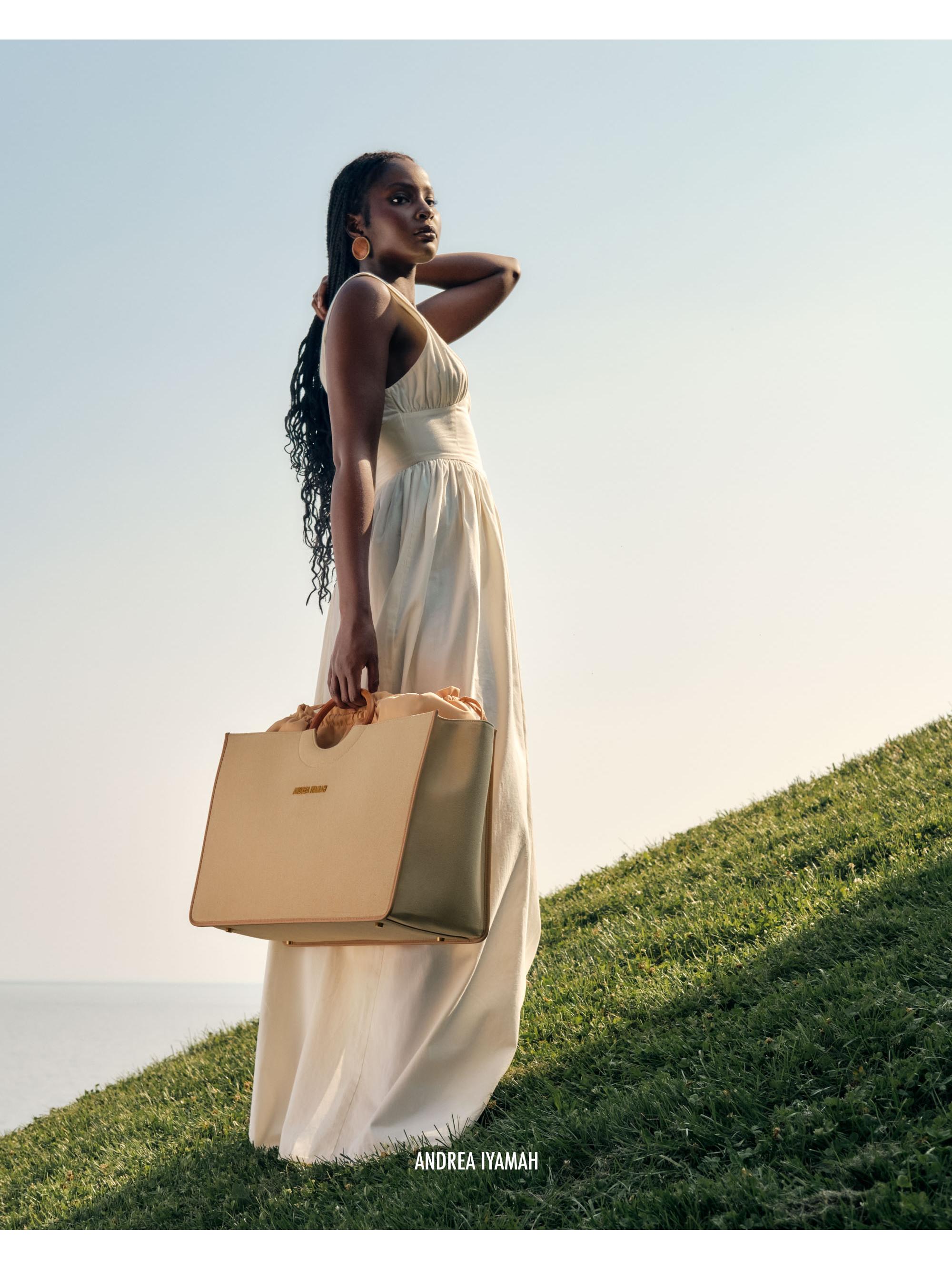 Andrea Iyamah Rexi Cotton-Blend Maxi Dress | Saks Fifth Avenue