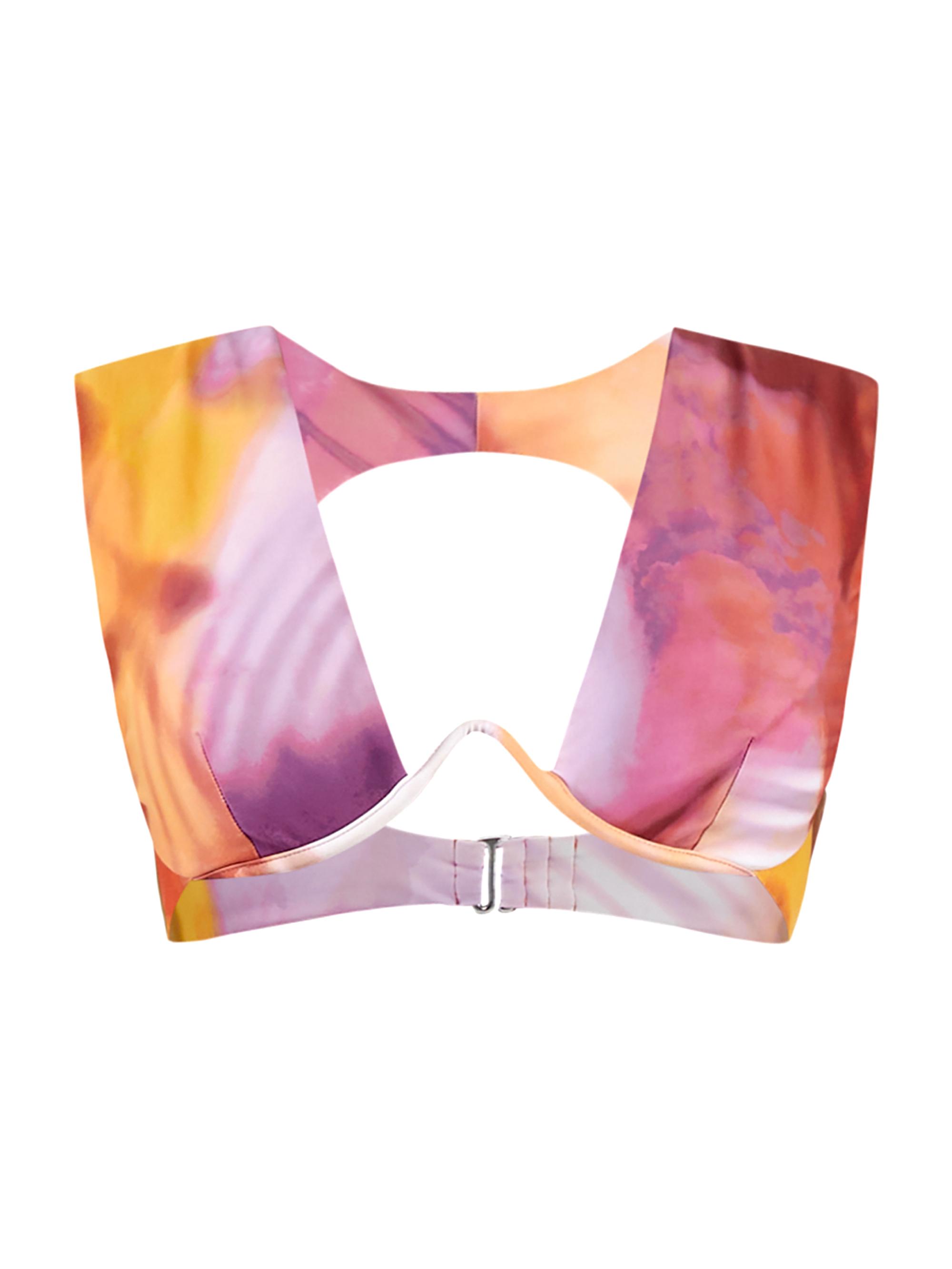 Andrea Iyamah Women's Kuwa Bikini Top - Dandi Print