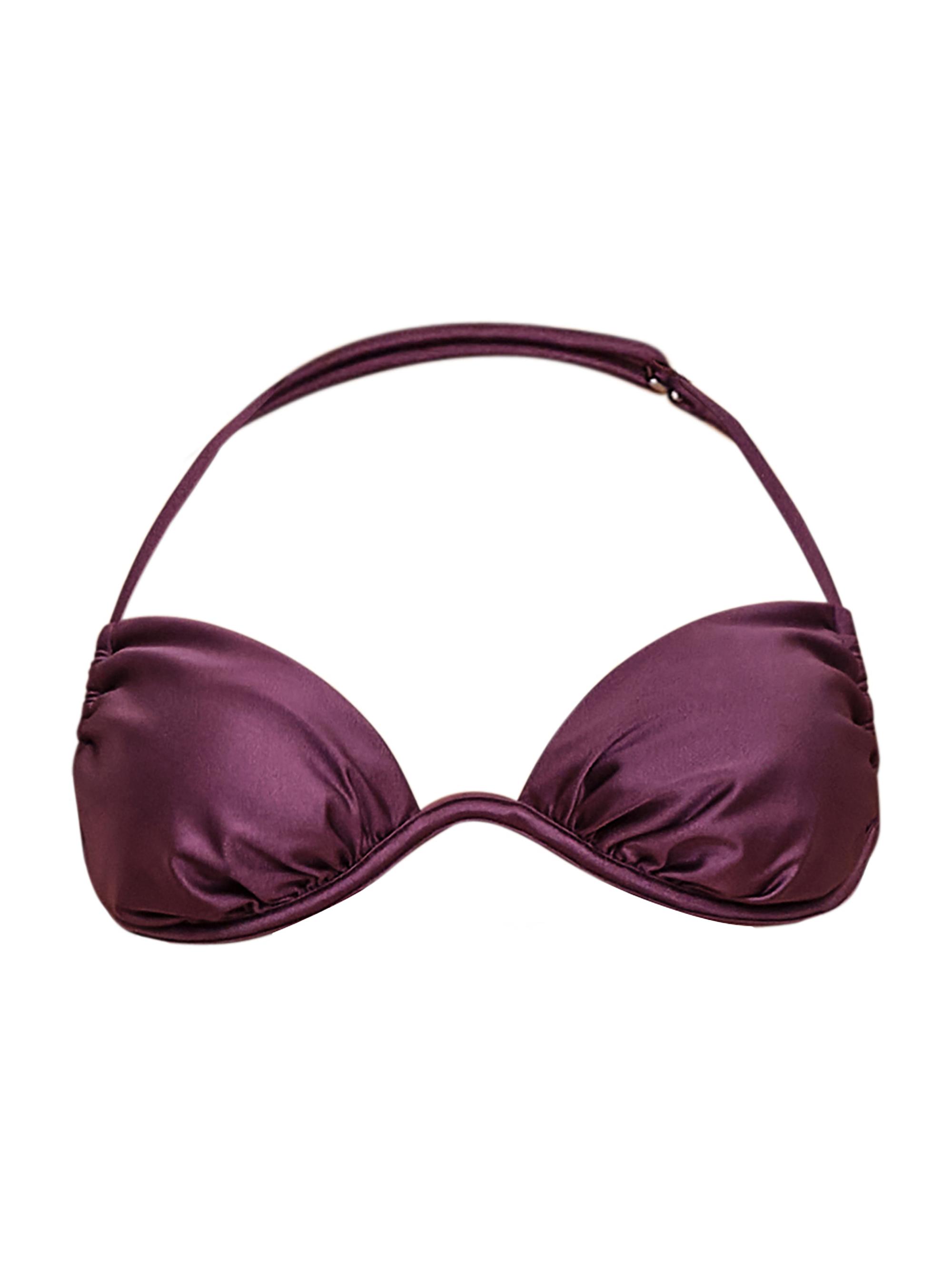 Andrea Iyamah Women's Gadu Bikini Top - Eggplant