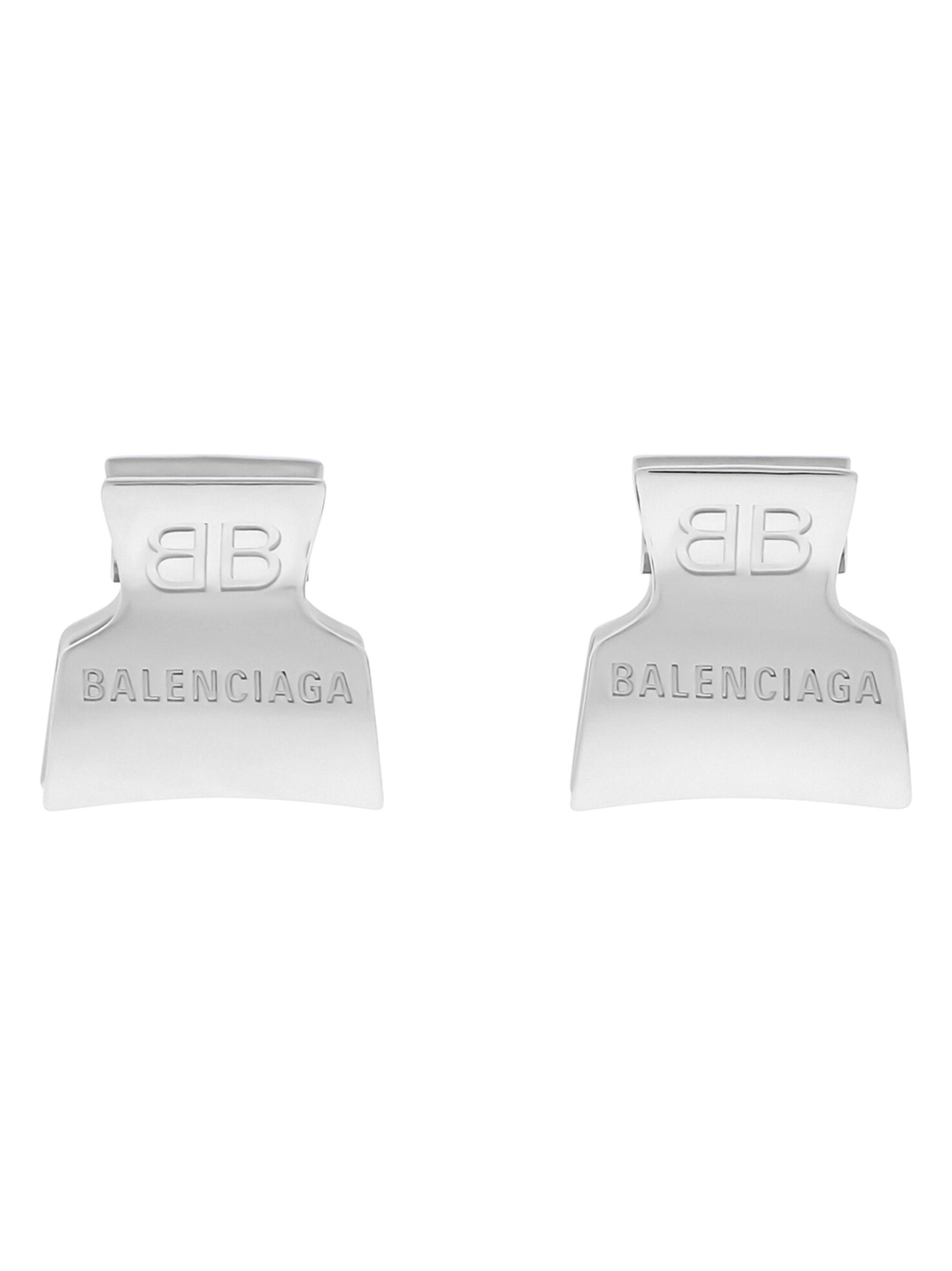 Balenciaga Women's Pretty Mini Hair Grip Set - Silver