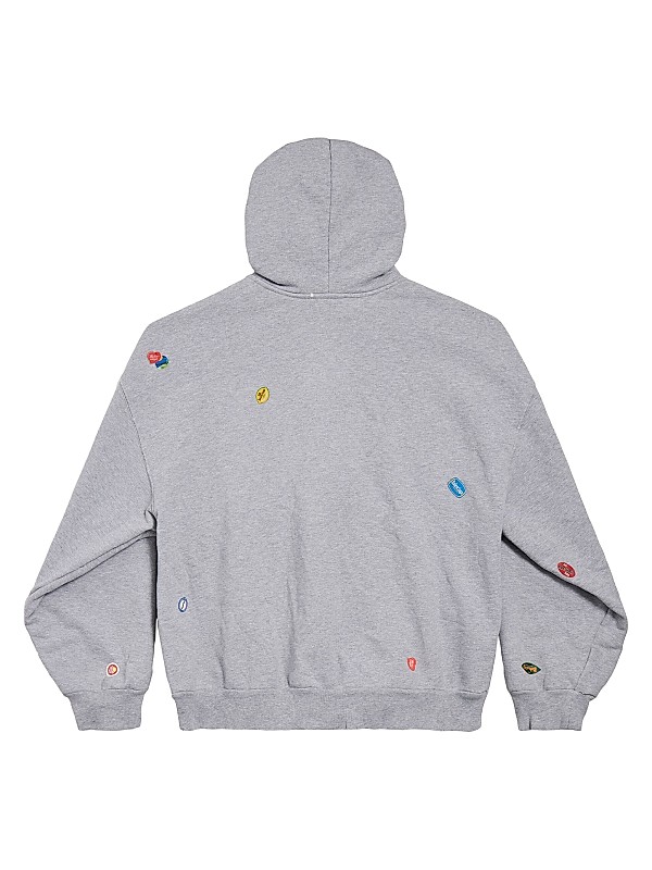 Shop Balenciaga Fruity Zip-Up Regular Fit Hoodie | Saks Shop Balenciaga Fruity Zip-Up Regular Fit Hoodie | Saks