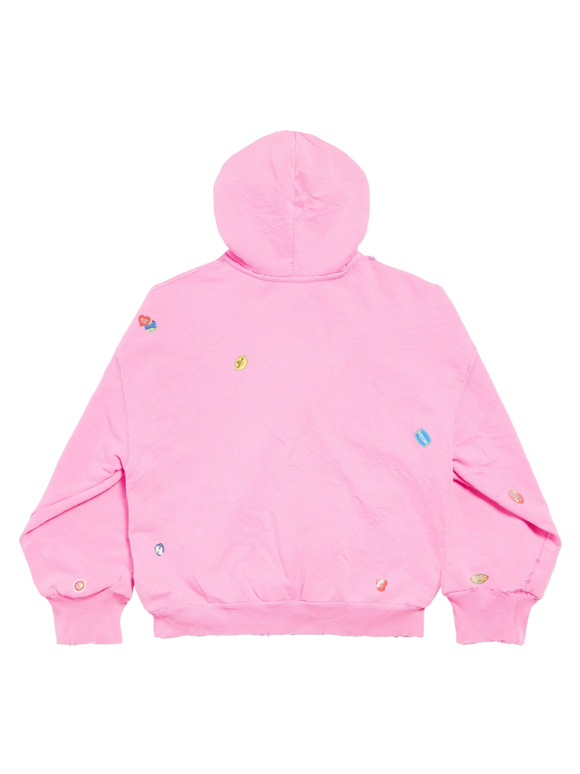 Balenciaga Fruity Zip-Up Regular Fit Hoodie | Saks Fifth Avenue
