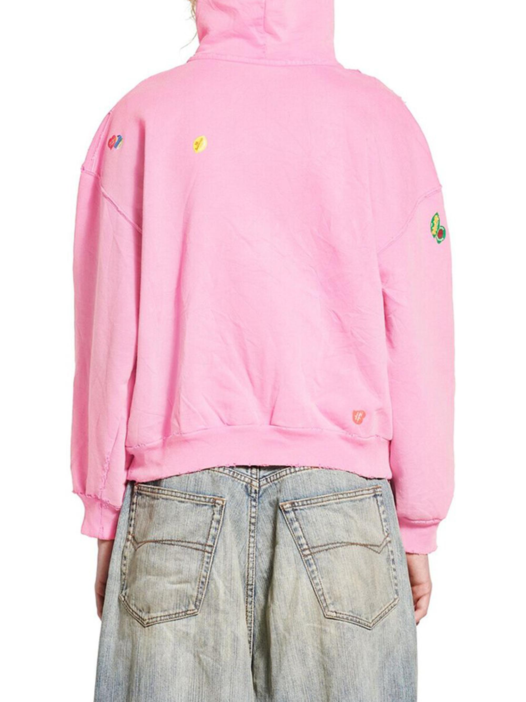 希少★BALENCIAGA★花柄 ロゴ総柄 スウィングトップ ナイロンブルゾン 希少☆BALENCIAGA☆花柄 ロゴ総柄 スウィングトップ ナイロンブルゾン