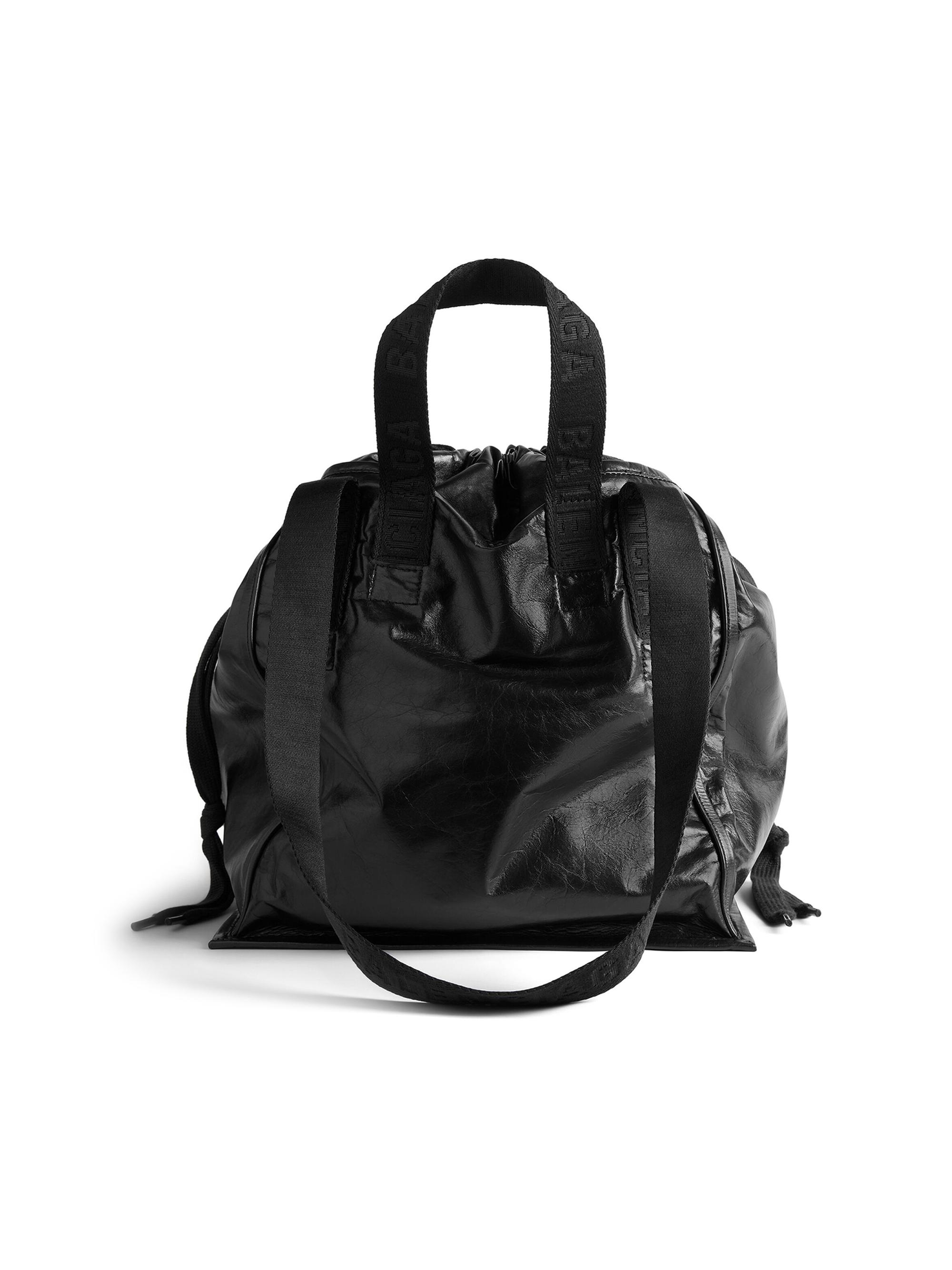 Balenciaga Men's Cargo  Tote Bag - Black