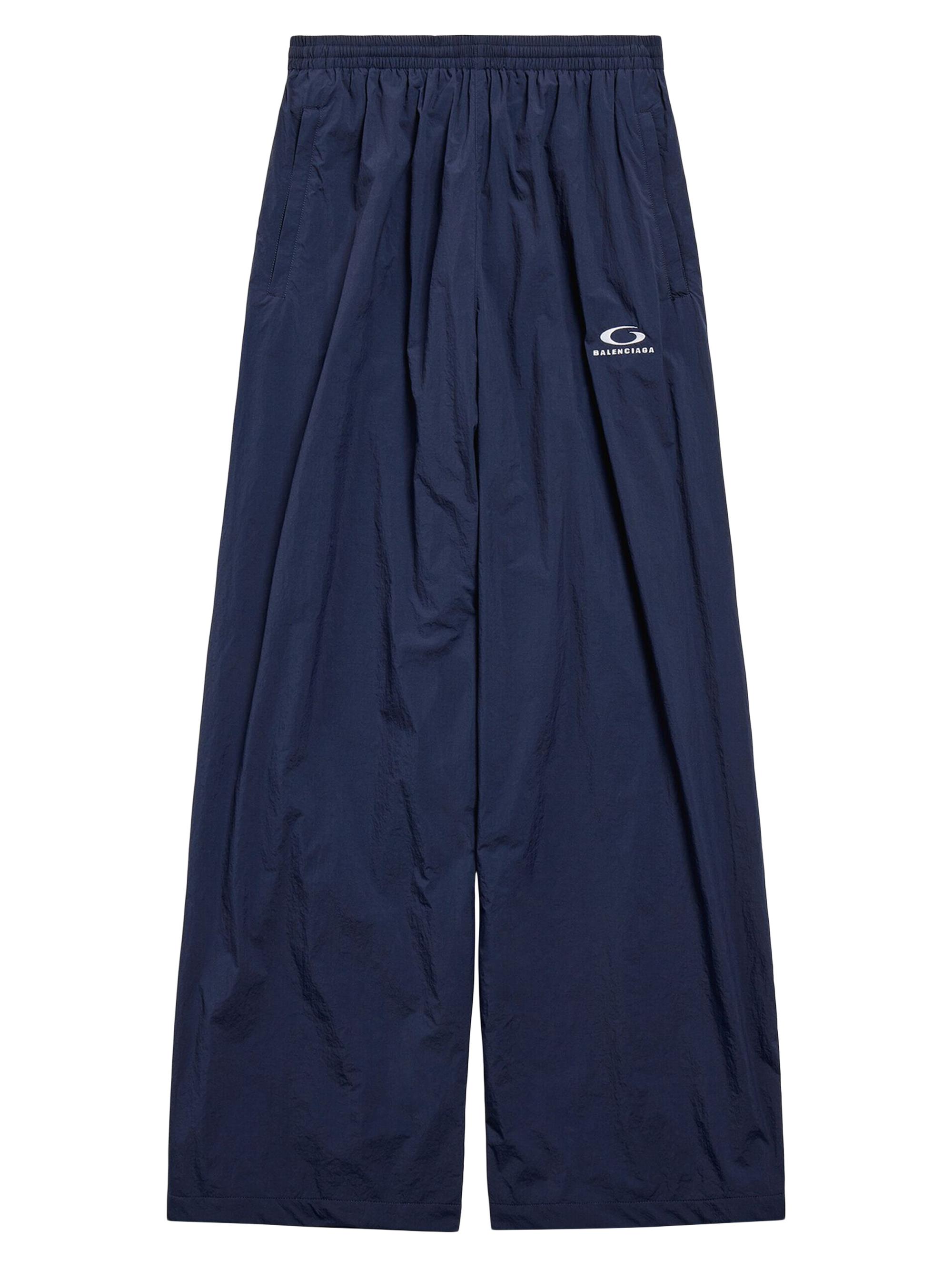 Balenciaga Men's Tracksuit Pants - Navy