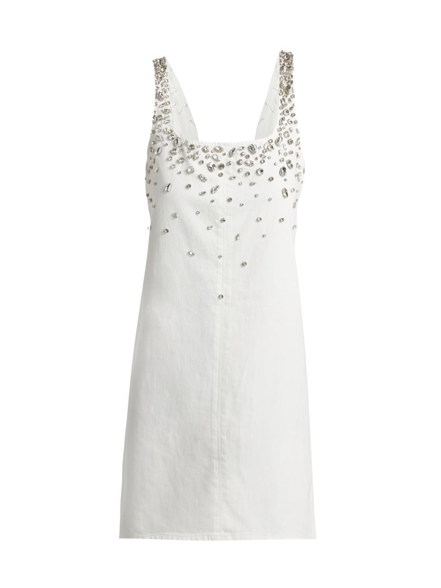 Rag & Bone Women's Kimmie Embellished Denim Shift Dress