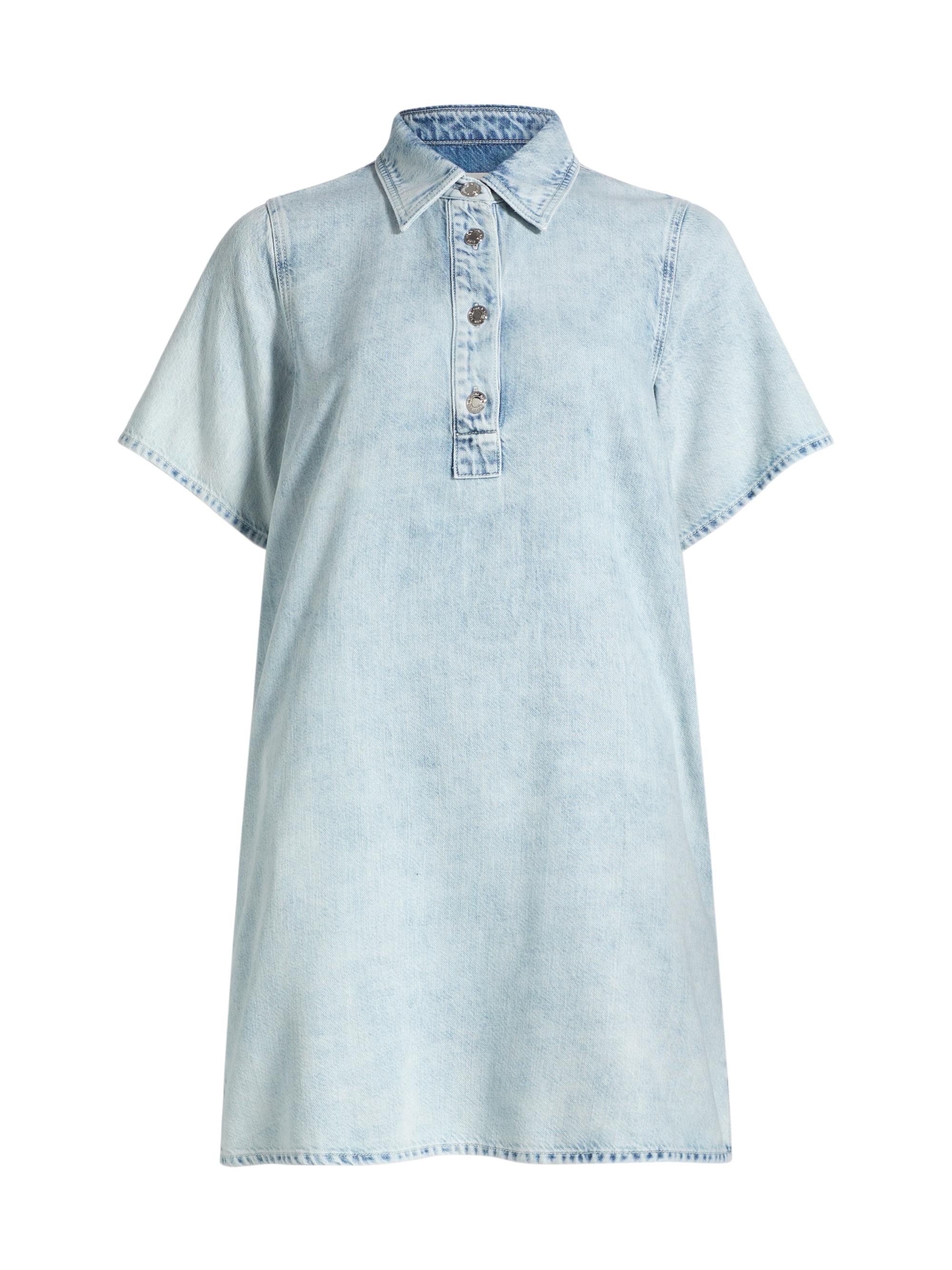 rag & bone Women's Ultra Featherweight Jocelyn Denim Mini Shirtdress - Aliah
