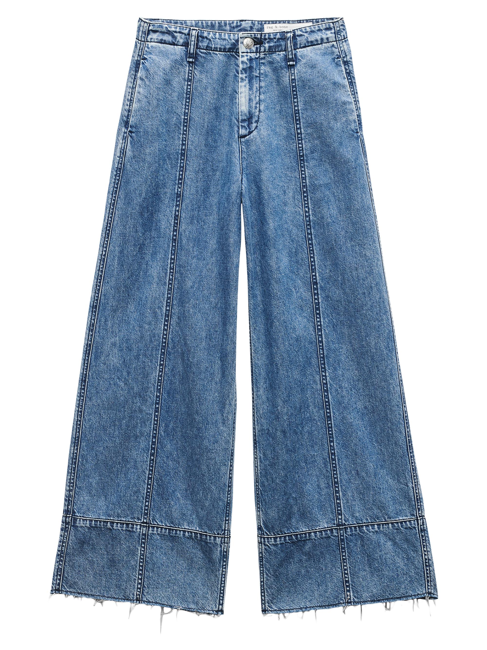 rag & bone Miramar Wide-Leg Jeans | Saks Fifth Avenue