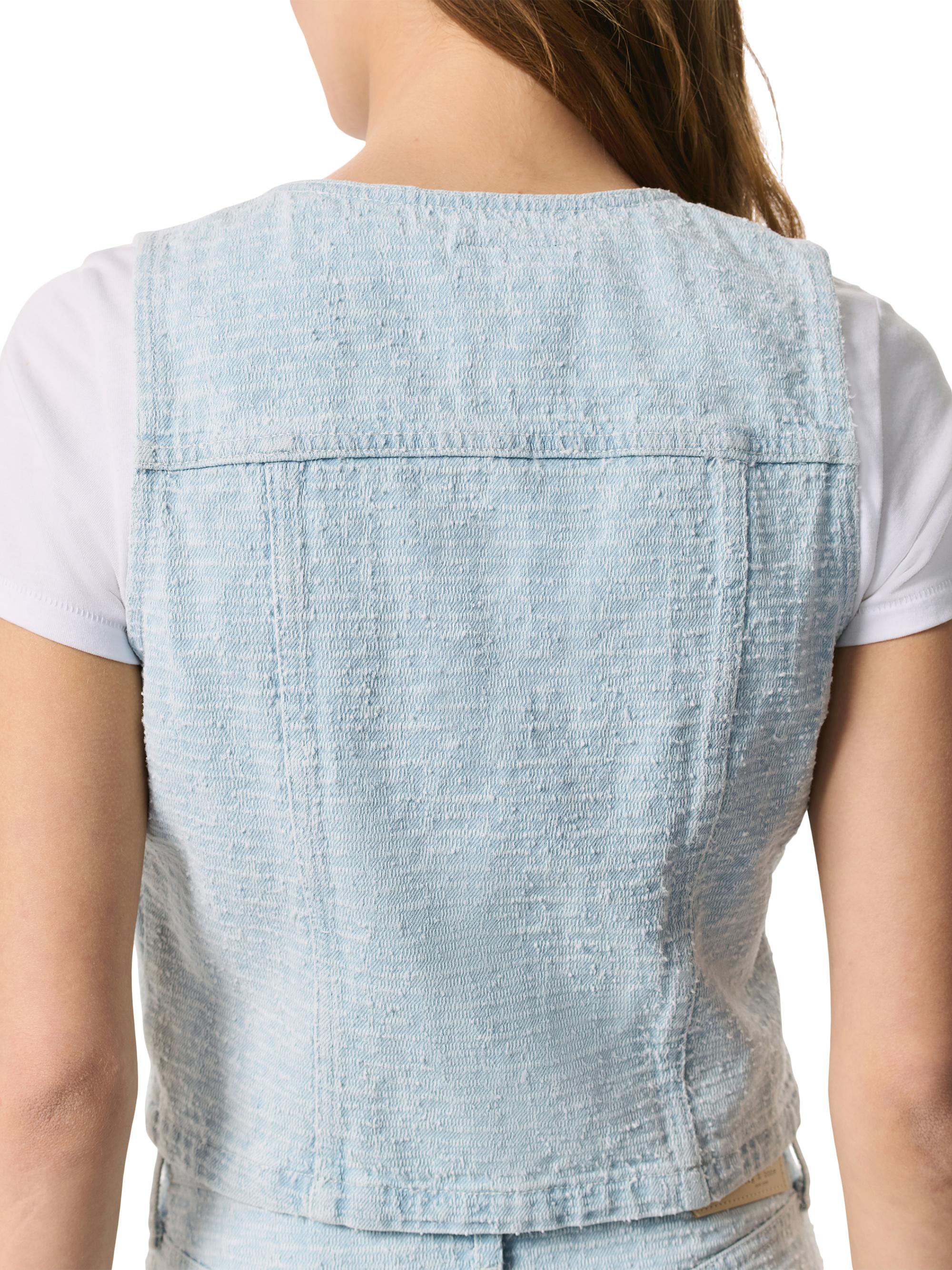rag & bone Juliana Tweed Button-Front Vest | Saks Fifth Avenue
