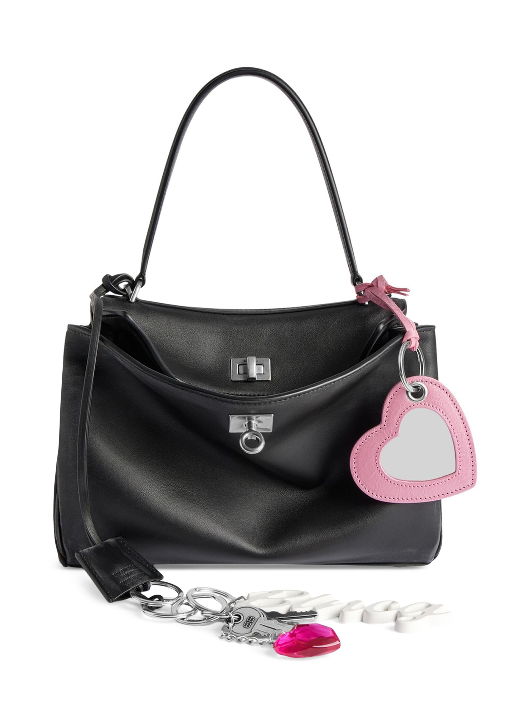 Balenciaga Rodeo Small Handbag Used Effect with One Charm | Saks