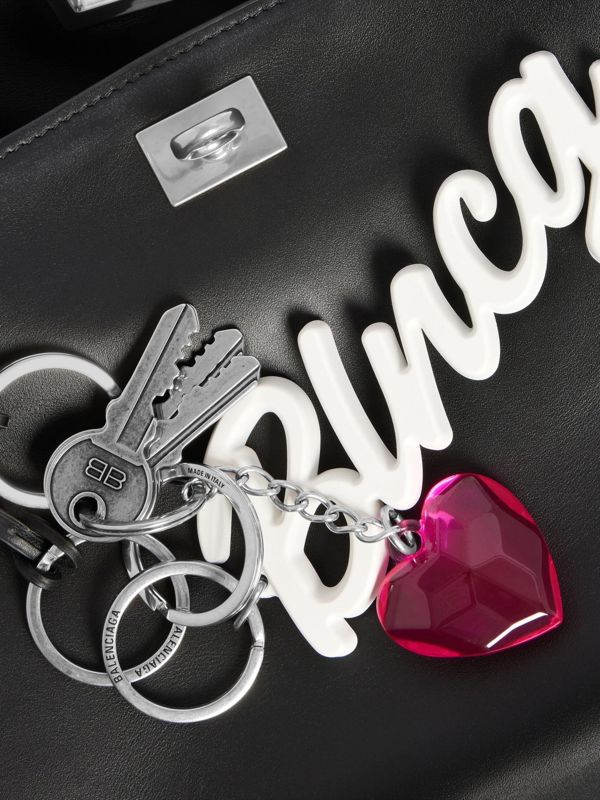 Balenciaga Rodeo Small Handbag Used Effect with One Charm | Saks