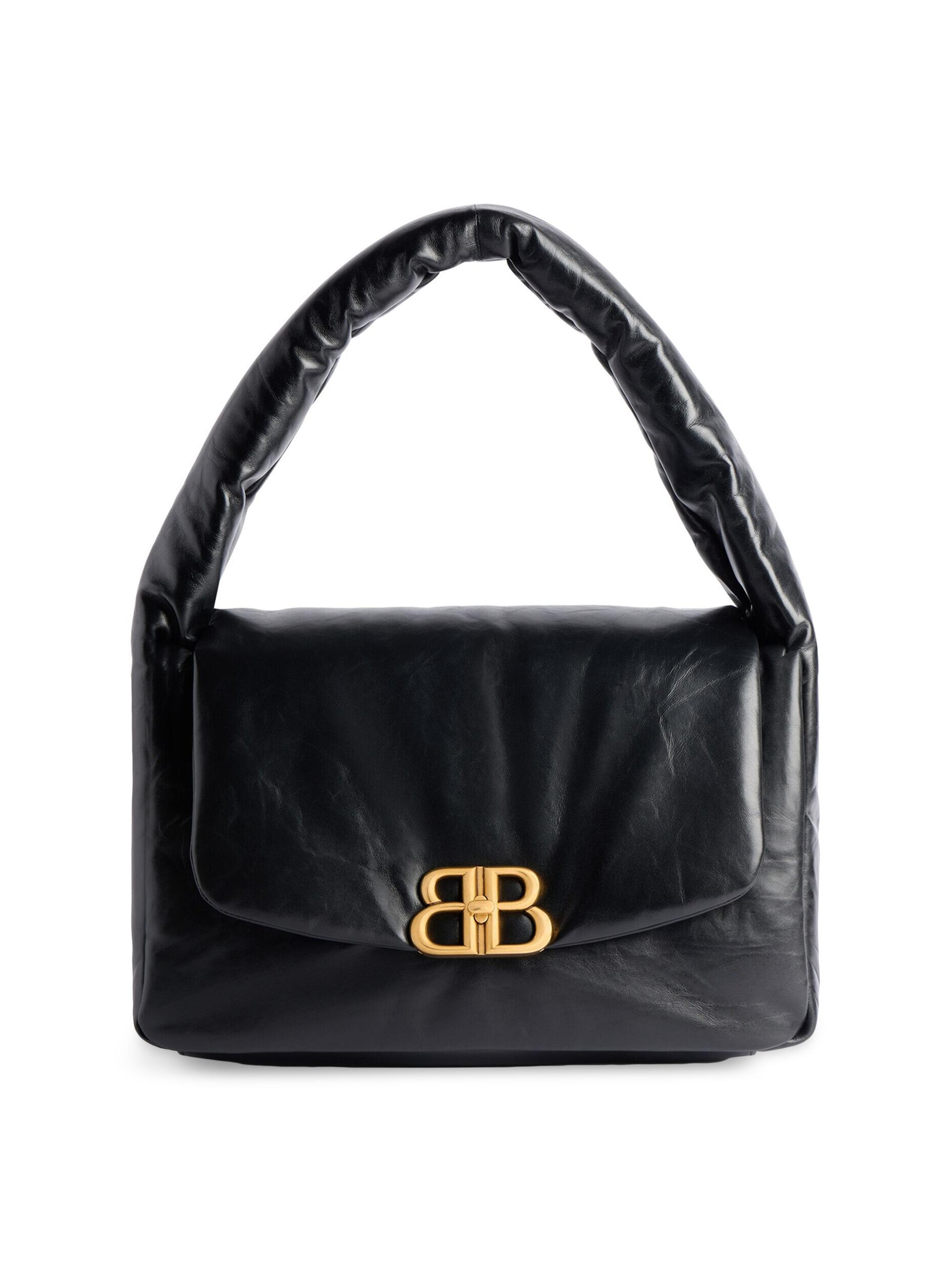 Balenciaga Women's Monaco  Sling Shoulder Bag - Black