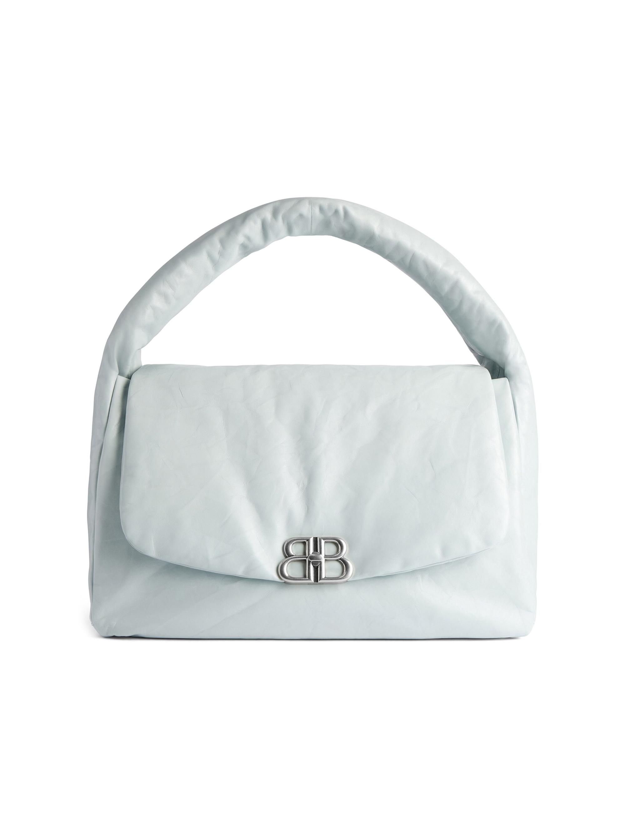 Balenciaga Women's Monaco  Sling Shoulder Bag - Light Blue