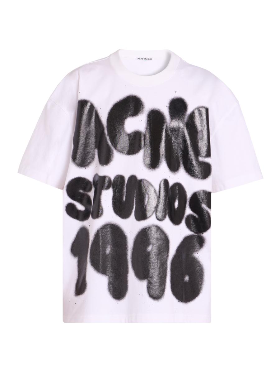 Shop Acne Studios Eresa U Spray Logo T-Shirt | Saks Fifth Avenue Shop Acne Studios Eresa U Spray Logo T-Shirt | Saks Fifth Avenue