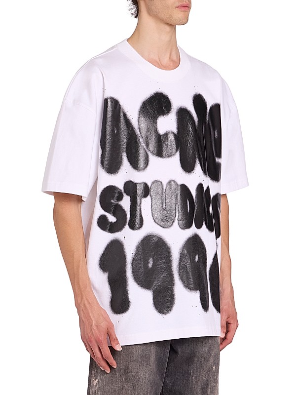 Shop Acne Studios Eresa U Spray Logo T-Shirt | Saks Fifth Avenue Shop Acne Studios Eresa U Spray Logo T-Shirt | Saks Fifth Avenue