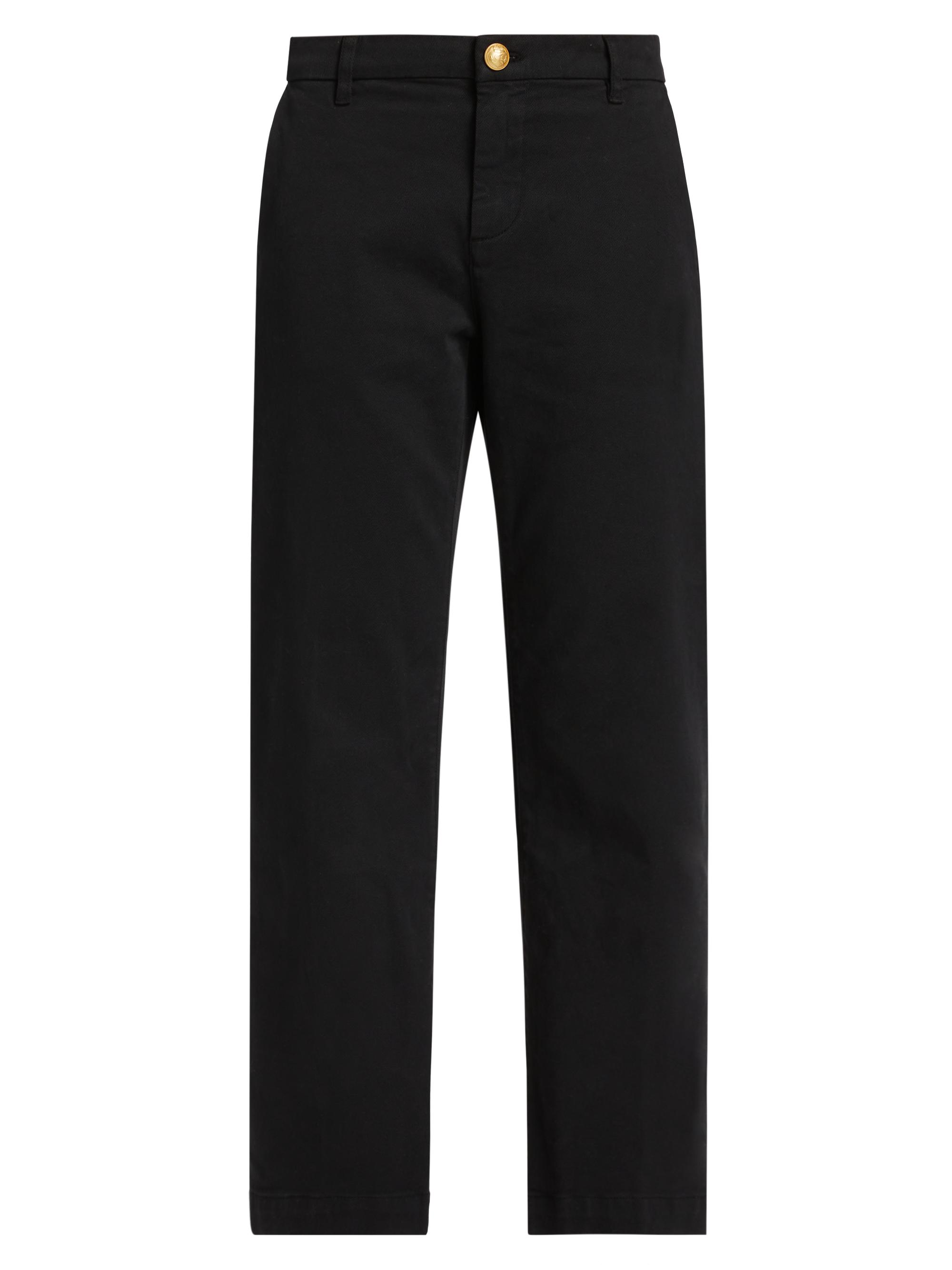 Kobi Halperin Women's Hope Stretch-Cotton Straight-Fit Pants - Black