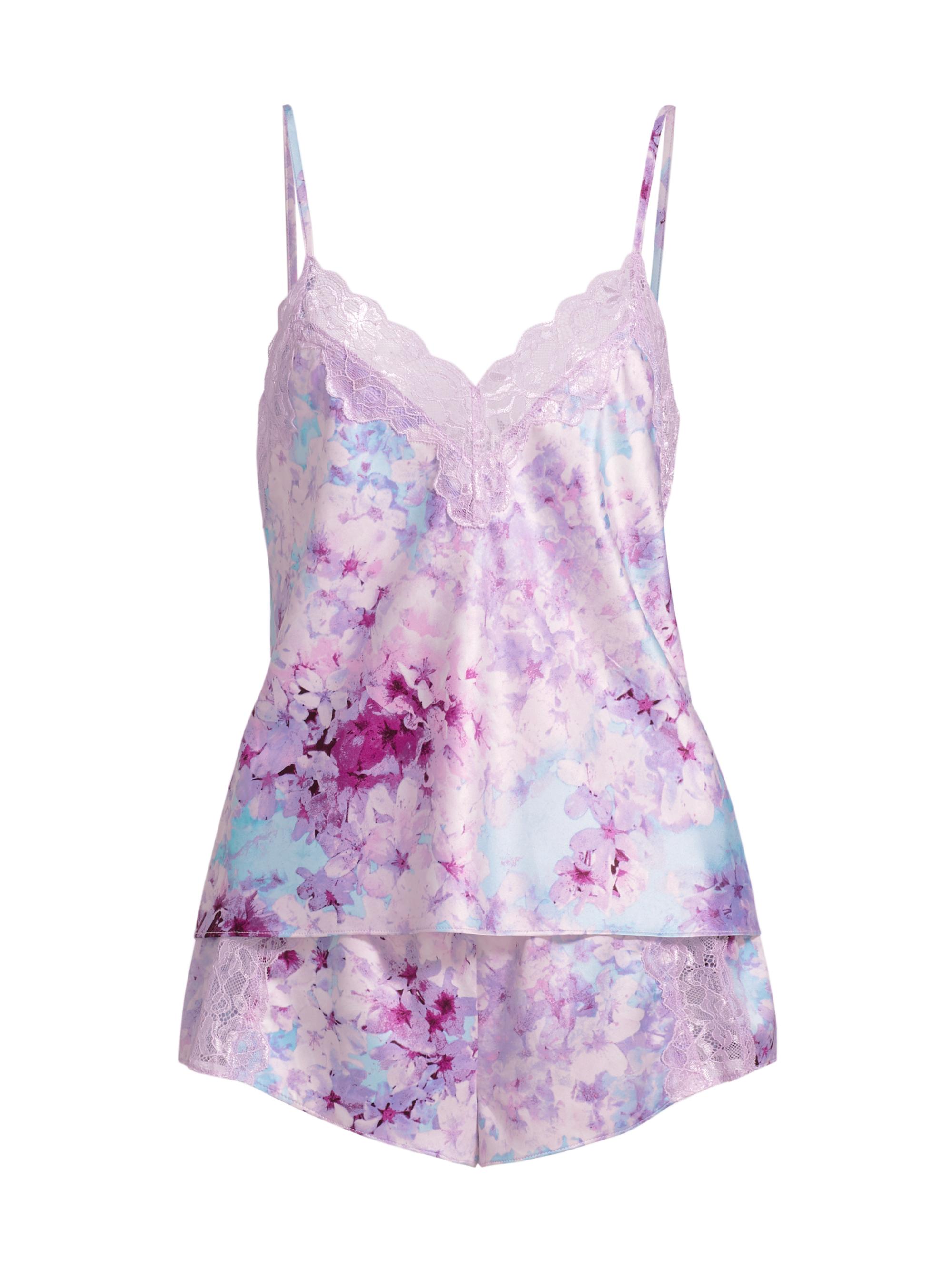 In Bloom Women's Sabrina Floral Short Pajamas - Lavender