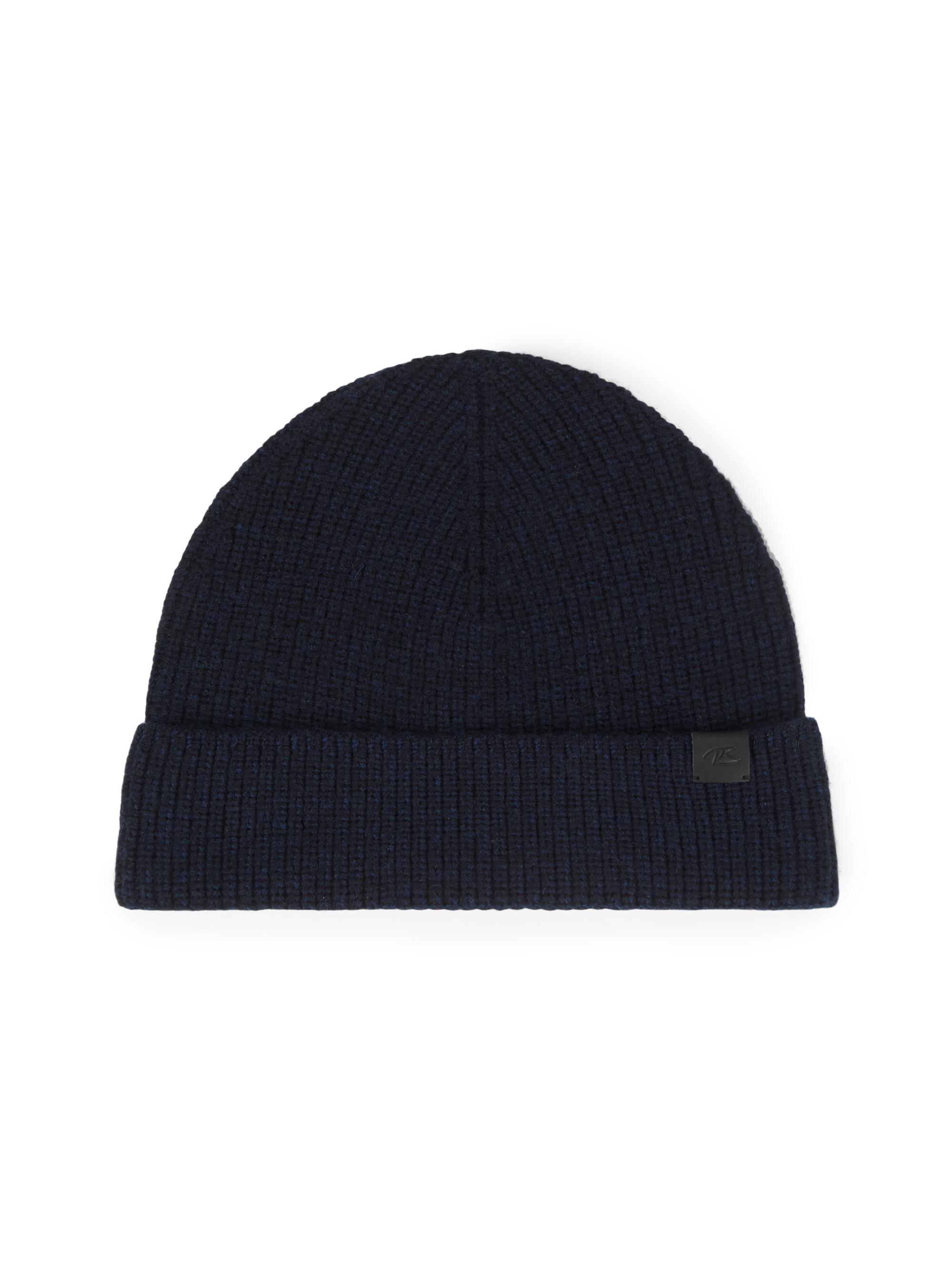 Robert Barakett Men's Merino Wool Beanie - Navy