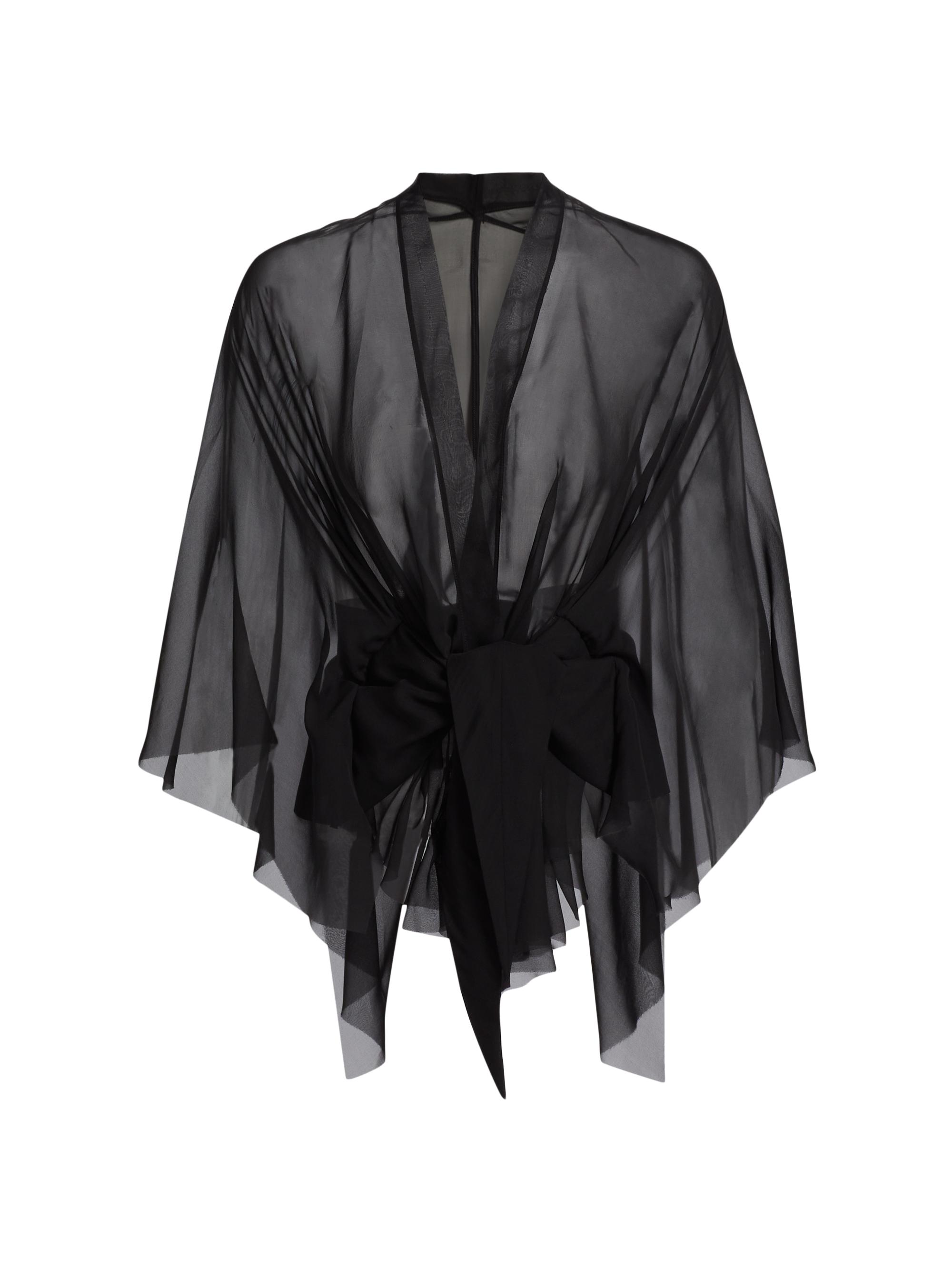 Rick Owens Women's Half Moon Silk Jacket - Black