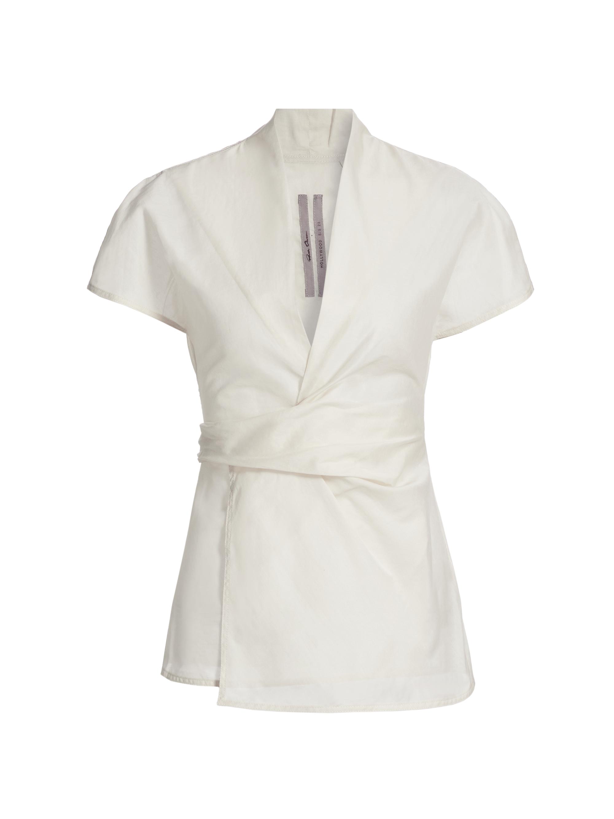 Rick Owens Women's Laura Wrap Top - Dinge